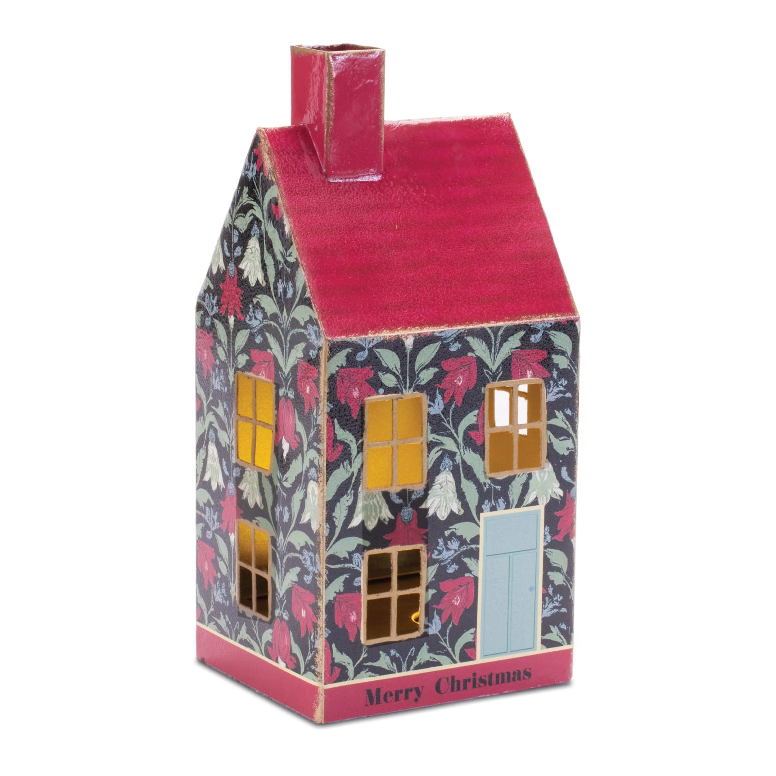 LED Metal Holiday House (Set of 2) - Image 2