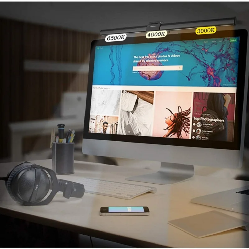 LED Monitor Light Bar Screen Hanging Lamp CCT Dimmable for Work Study Gaming - Image 2