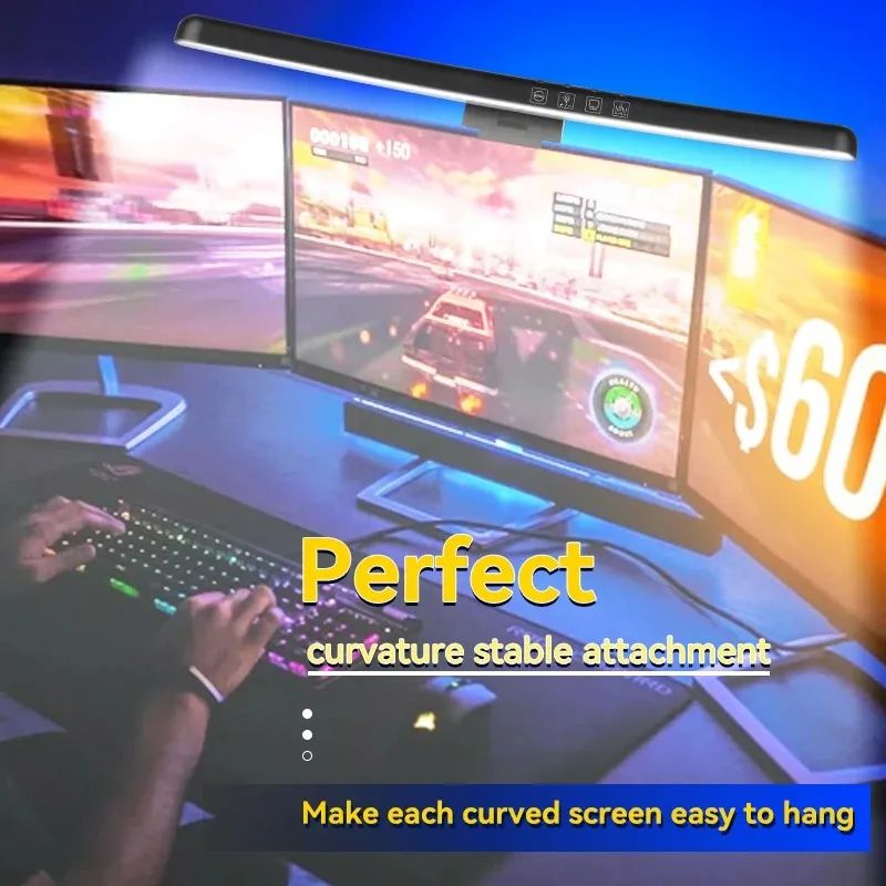 LED Monitor Light Bar USB Stepless Dimming Desk Lamp Screen Backlight Office - Image 4