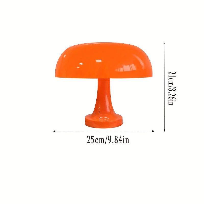 LED Mushroom Table Lamp Modern Bedside Light for Room Decor & Christmas Gift - Image 7