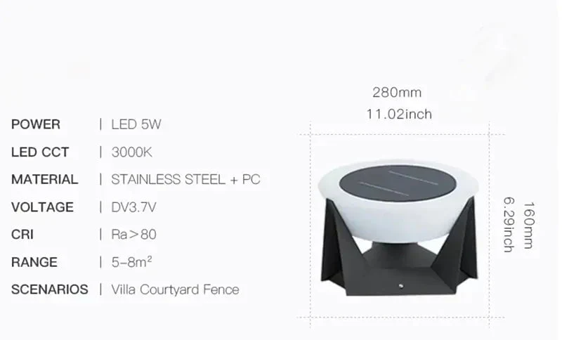 LED Outdoor Post Light for Entrance Pathway Garden - Image 16