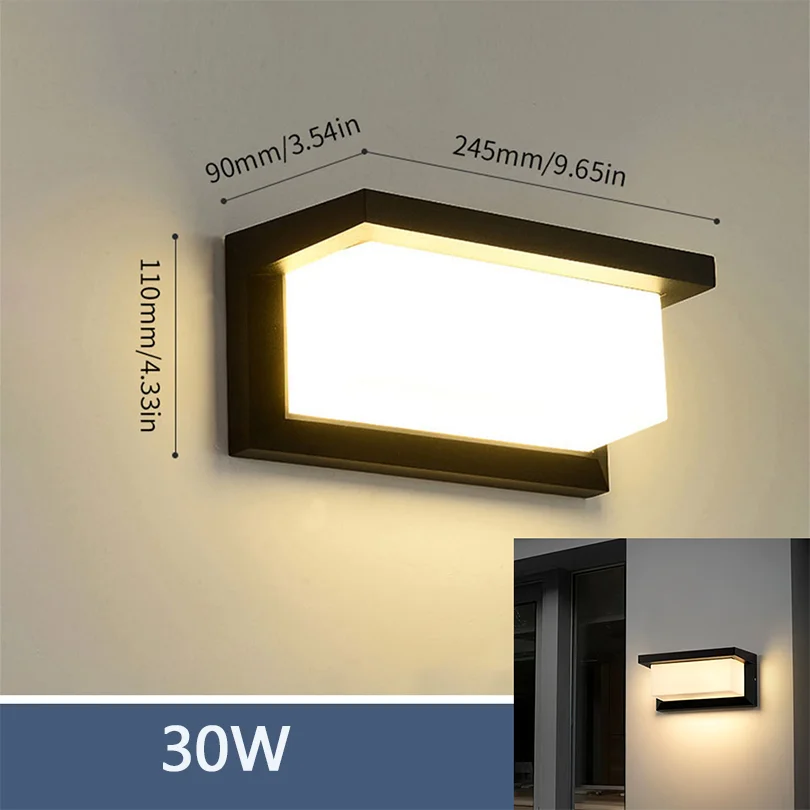 LED Outdoor Wall Light – IP66 Waterproof Motion Sensor Lamp for Porch & Garden - Image 15