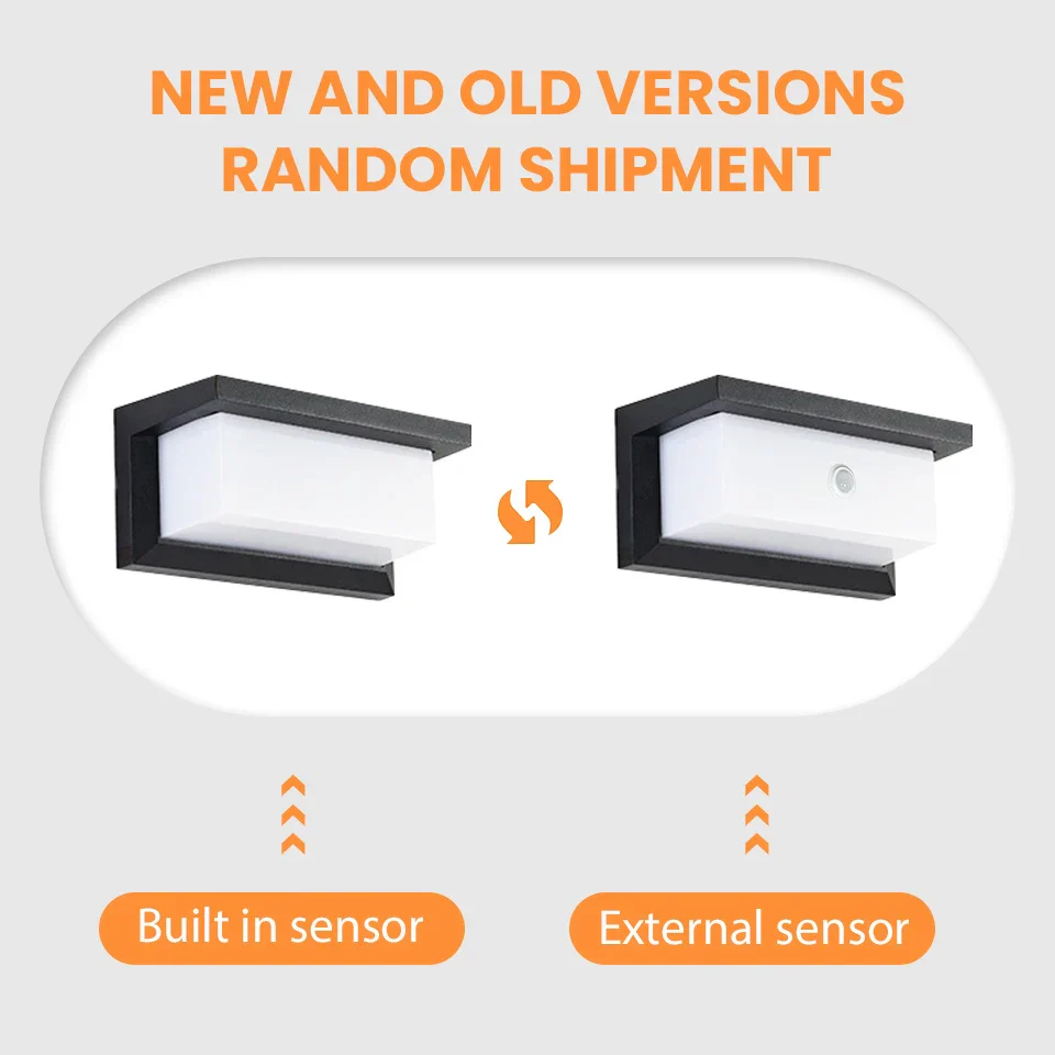 LED Outdoor Wall Light – IP66 Waterproof Motion Sensor Lamp for Porch & Garden - Image 6