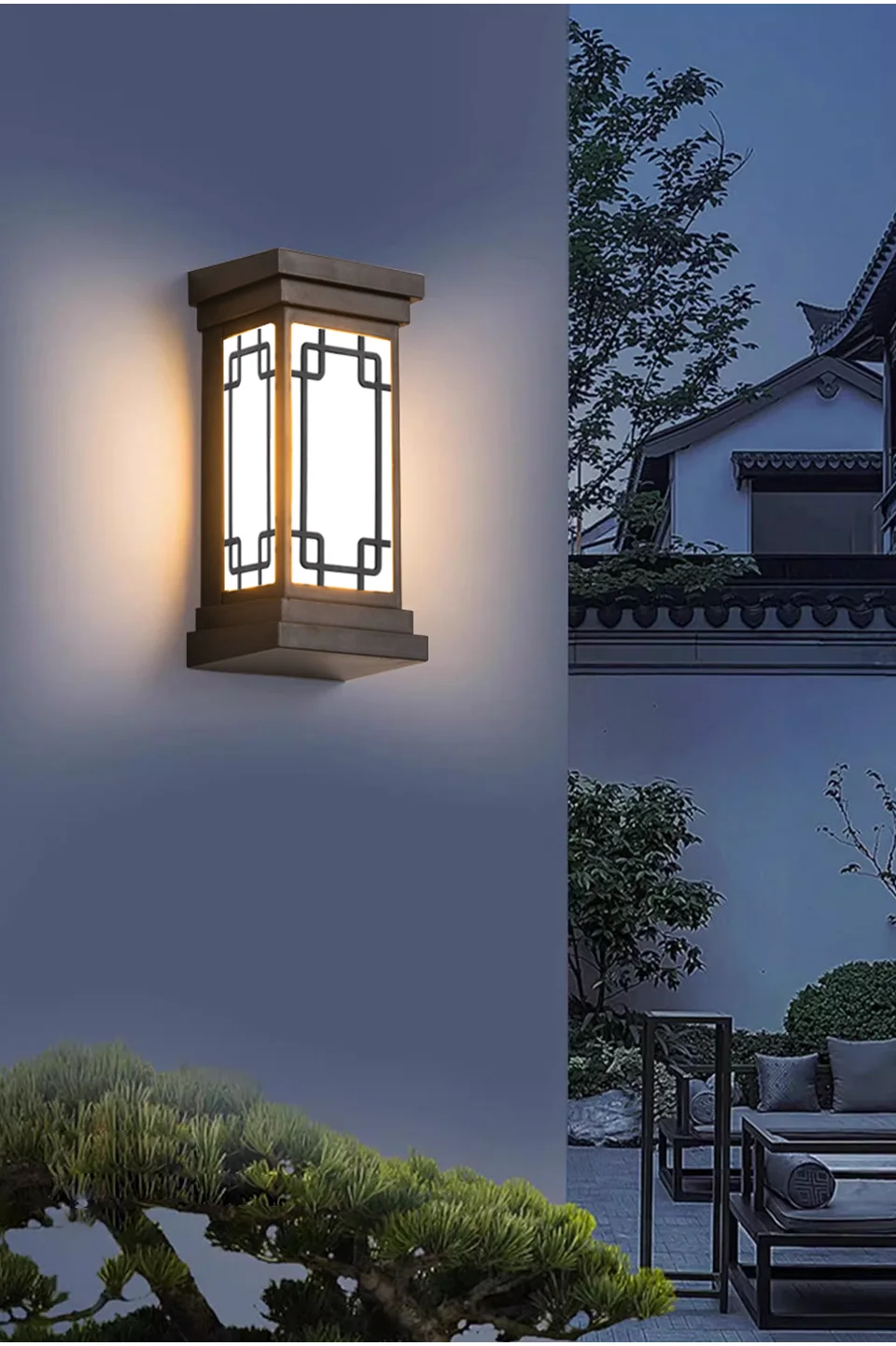 LED Outdoor Wall Light – IP66 Waterproof Motion Sensor Lamp for Porch & Garden - Image 8