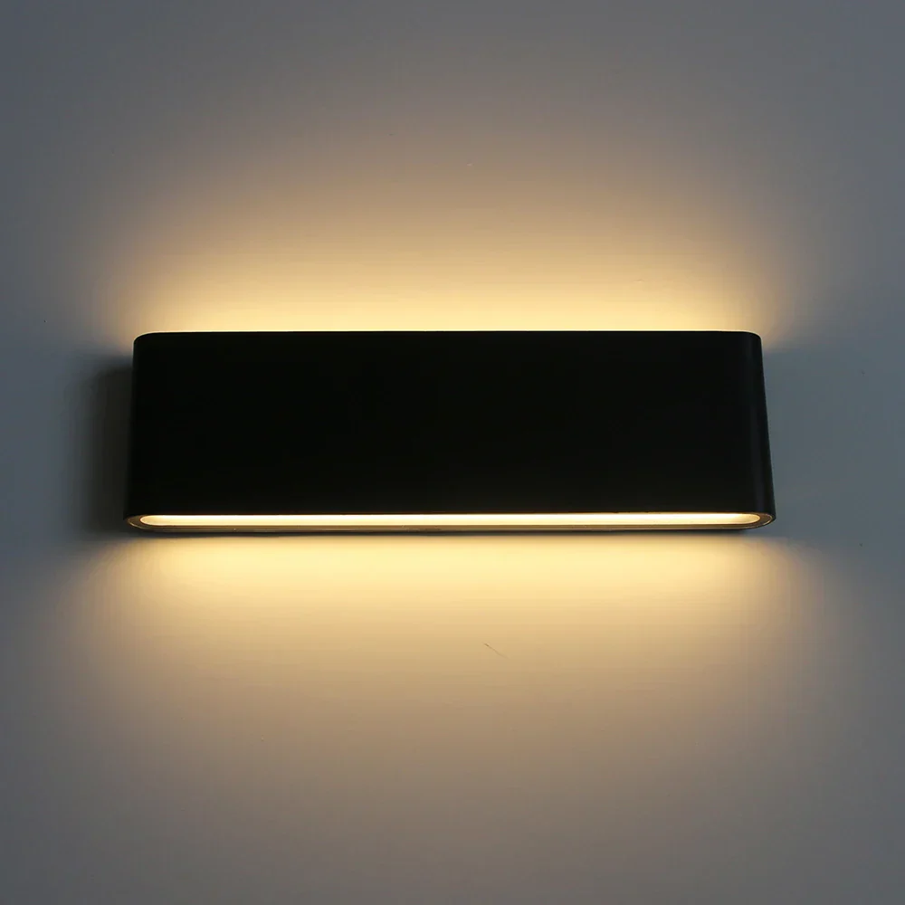 LED Outdoor Waterproof Wall Light – 6W 12W 24W Aluminum Sconce for Home & Patio - Image 2