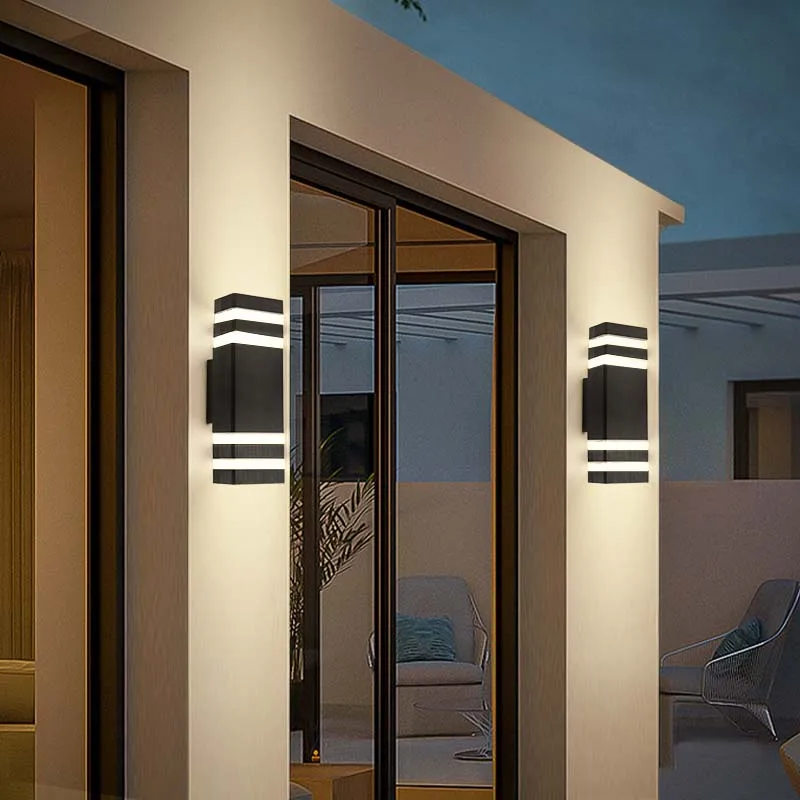LED Outdoor Waterproof Wall Light Decor Socket External Stairs Fitter Holder E27 Lighting Bedroom Fixture Home Lamp Wall Street - Image 11