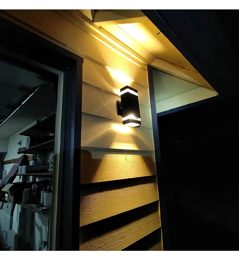 LED Outdoor Waterproof Wall Light Decor Socket External Stairs Fitter Holder E27 Lighting Bedroom Fixture Home Lamp Wall Street - Image 13