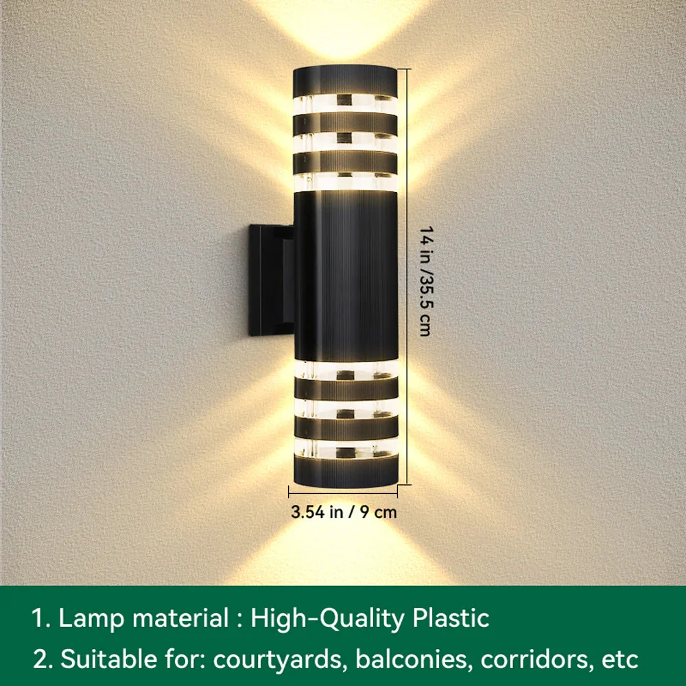 LED Outdoor Waterproof Wall Light Decor Socket External Stairs Fitter Holder E27 Lighting Bedroom Fixture Home Lamp Wall Street - Image 16