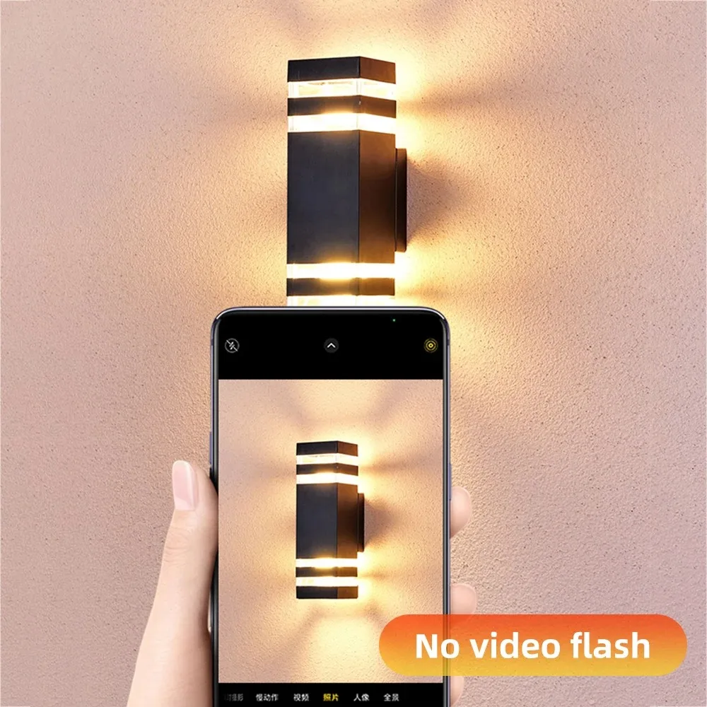 LED Outdoor Waterproof Wall Light Decor Socket External Stairs Fitter Holder E27 Lighting Bedroom Fixture Home Lamp Wall Street - Image 6