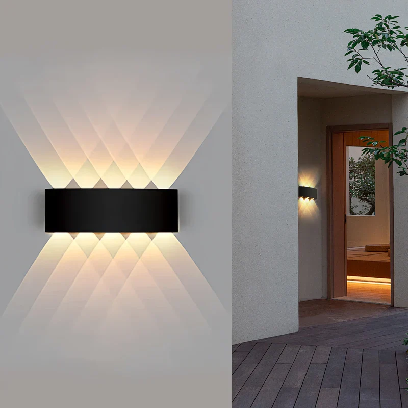 LED Outdoor Waterproof Wall Light – Porch Yard Walkway Lamp for Indoor & Garden - Image 2