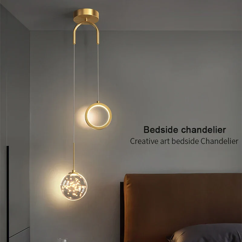 LED Pendant Light Hanging Lamp for Living Room Bedroom Dining Table Home Decor - Image 3