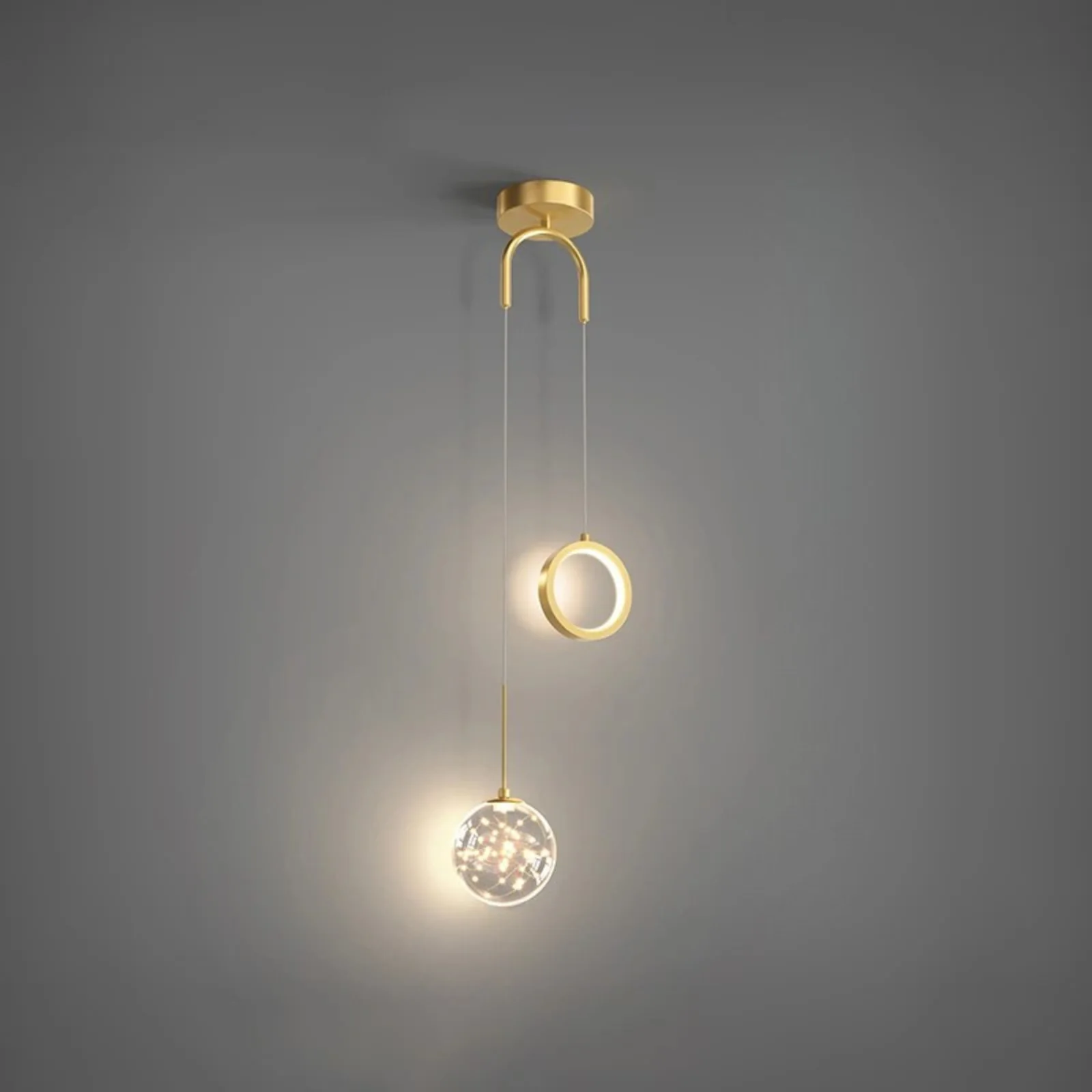 LED Pendant Light Hanging Lamp for Living Room Bedroom Dining Table Home Decor - Image 7