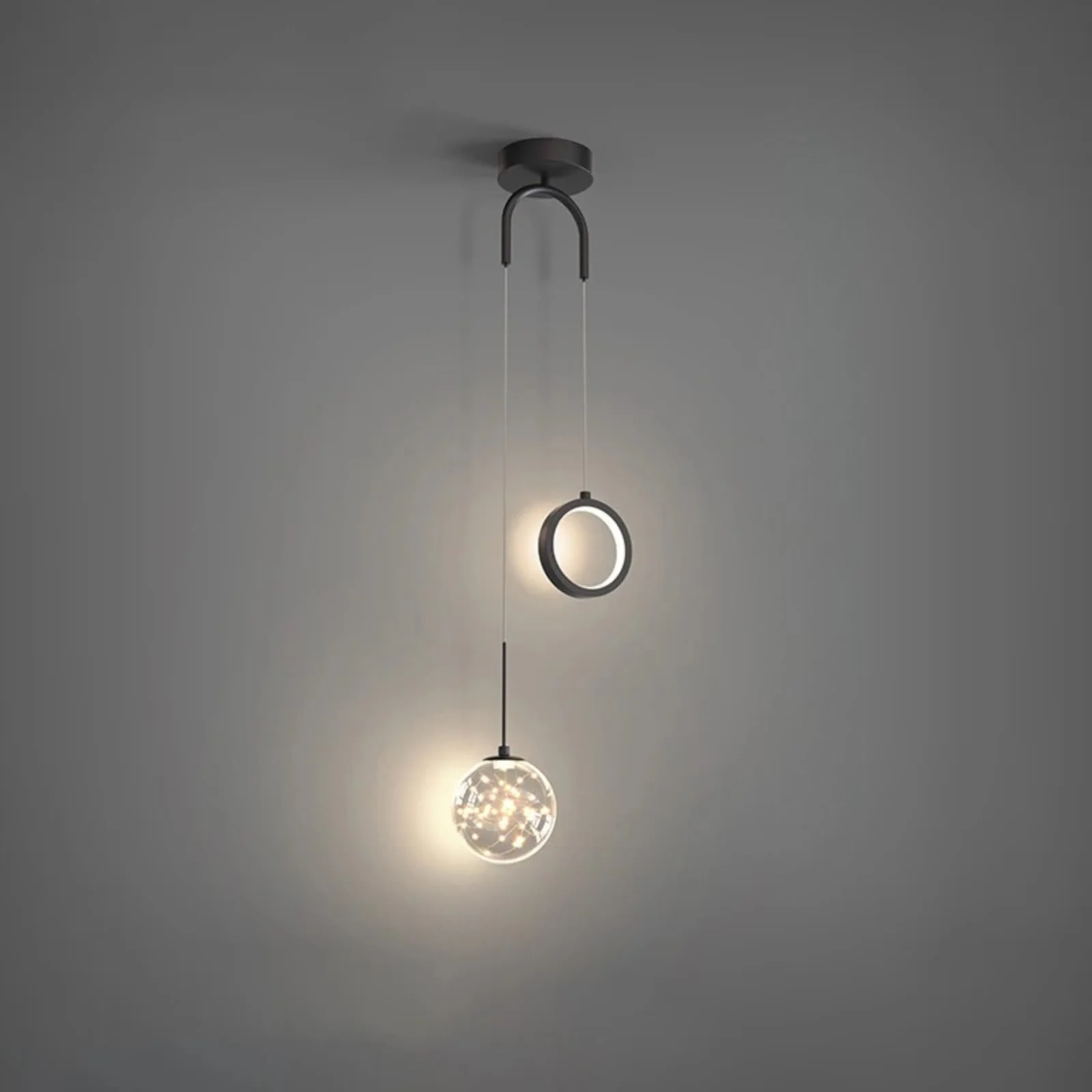 LED Pendant Light Hanging Lamp for Living Room Bedroom Dining Table Home Decor - Image 8