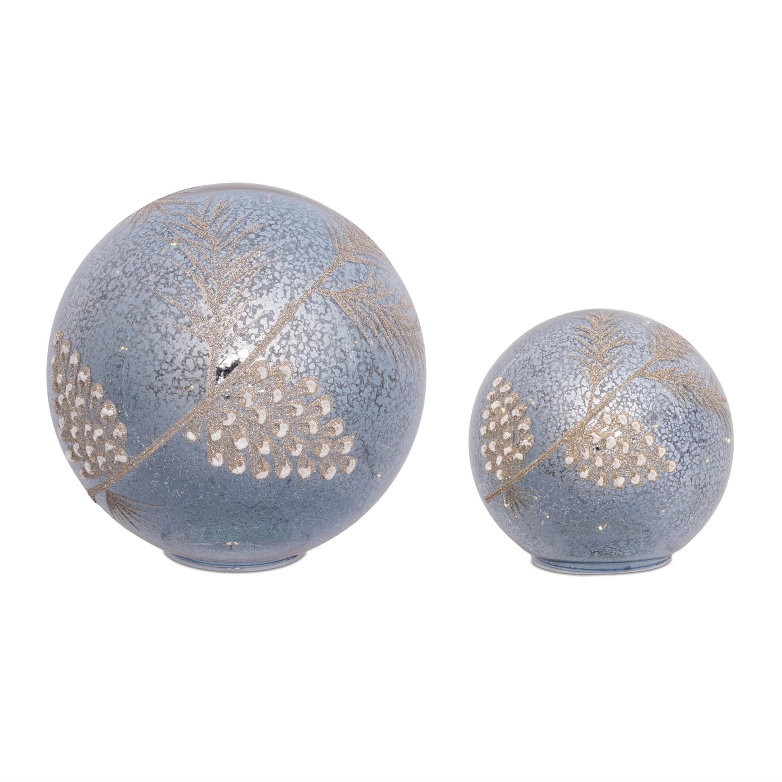 LED Pinecone Globe (Set of 2) - Image 6