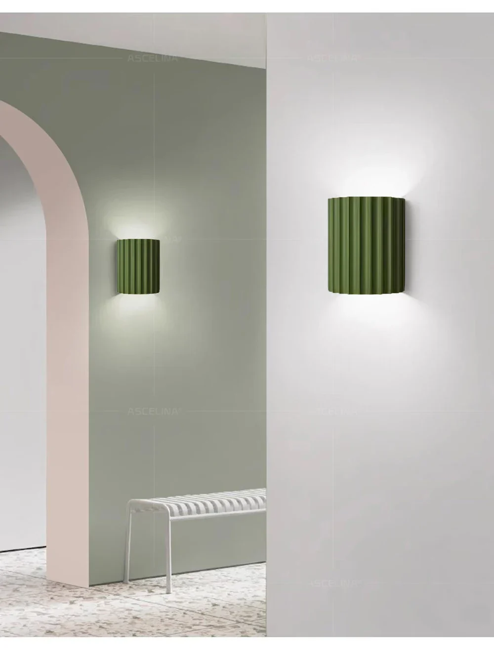 LED Resin Wall Lamp – G9 Decorative Light for Bedroom, Hallway & Living Room - Image 10