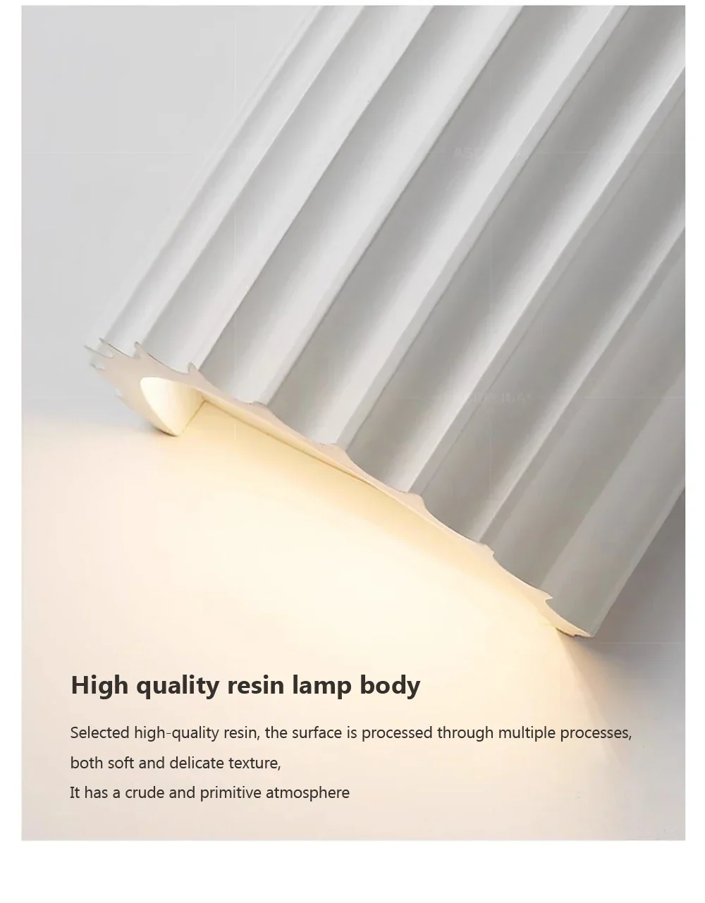 LED Resin Wall Lamp – G9 Decorative Light for Bedroom, Hallway & Living Room - Image 11