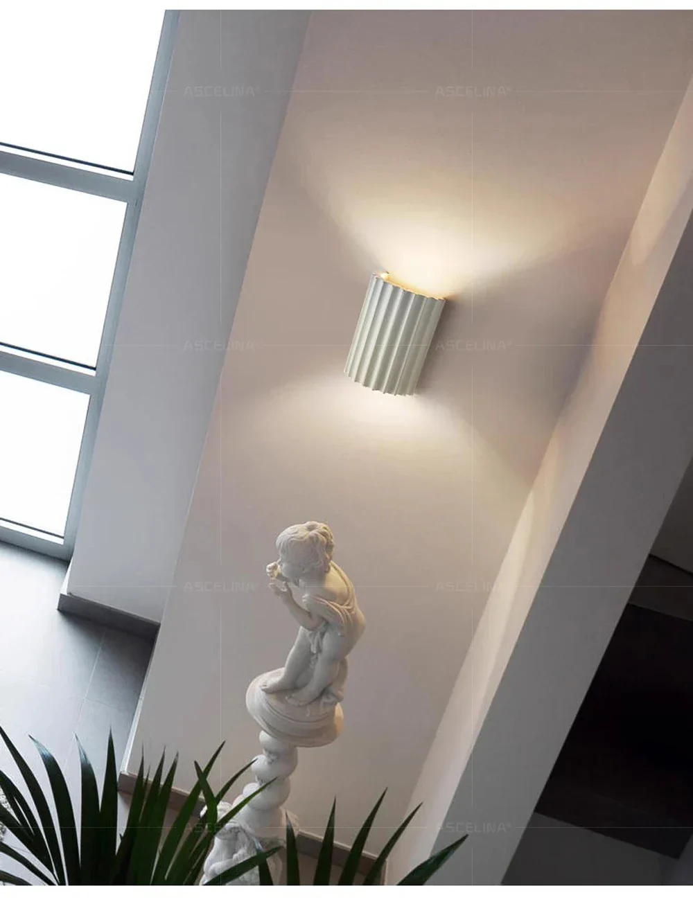 LED Resin Wall Lamp – G9 Decorative Light for Bedroom, Hallway & Living Room - Image 8