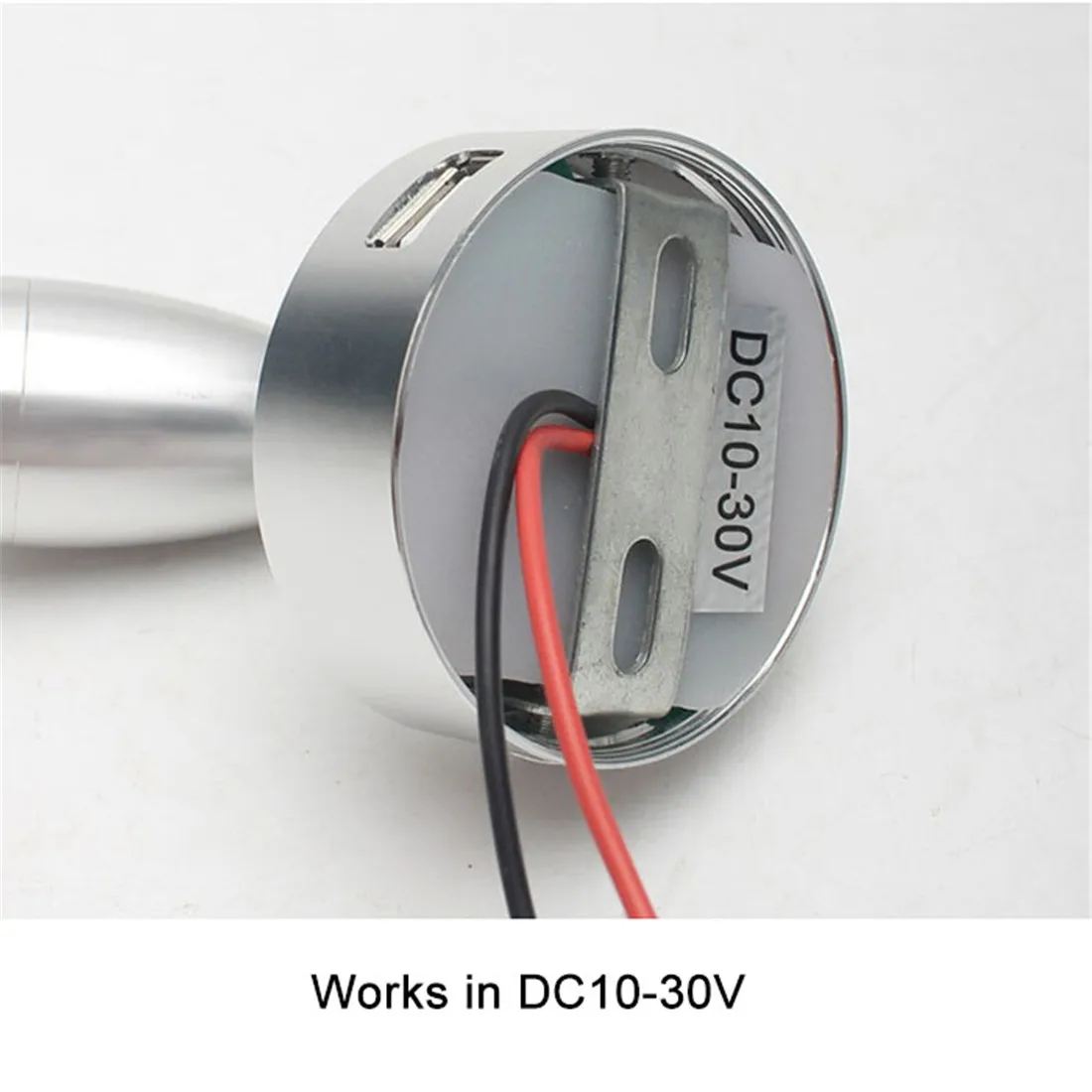 LED RV Reading Light 12V/24V with USB Port – Camper, Boat, Trailer Interior Lamp - Image 4