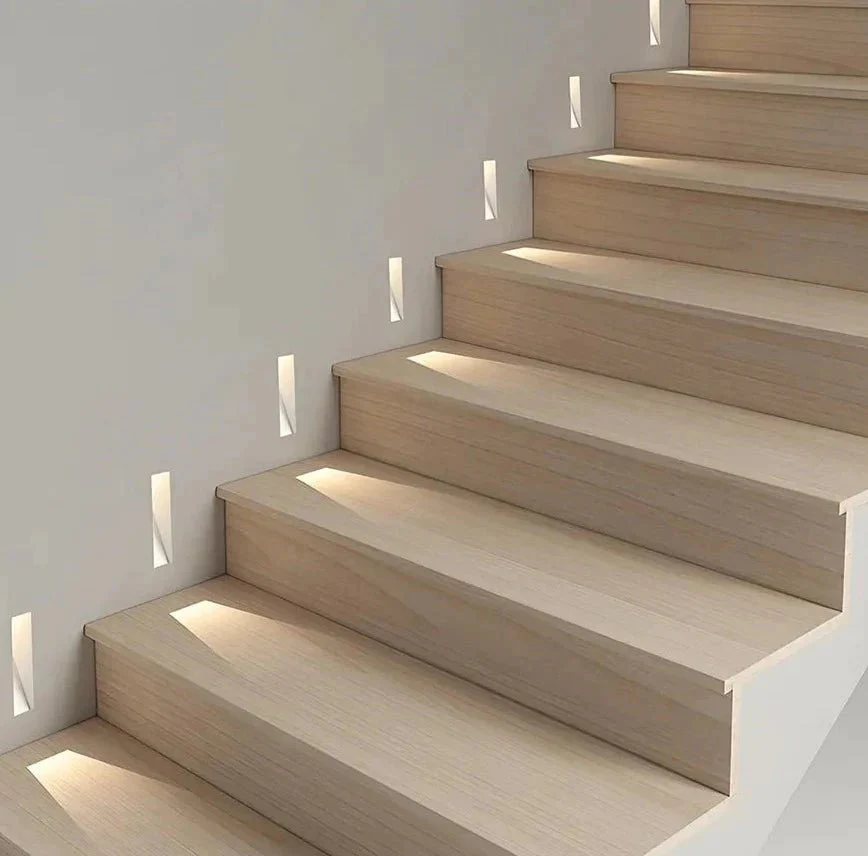 LED Stair Light with Motion Sensor Recessed Wall Step Light 110-240V - Image 5