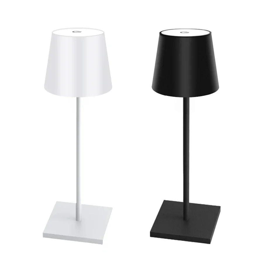 LED Table Lamp 3-Level Dimmable Wireless Touch Desk Lamp USB Rechargeable Night Light - Image 8