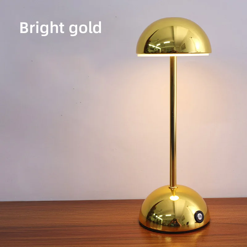 LED Touch Table Lamp 3-Color USB Charging Night Light Desk Lamp for Bar Room - Image 6