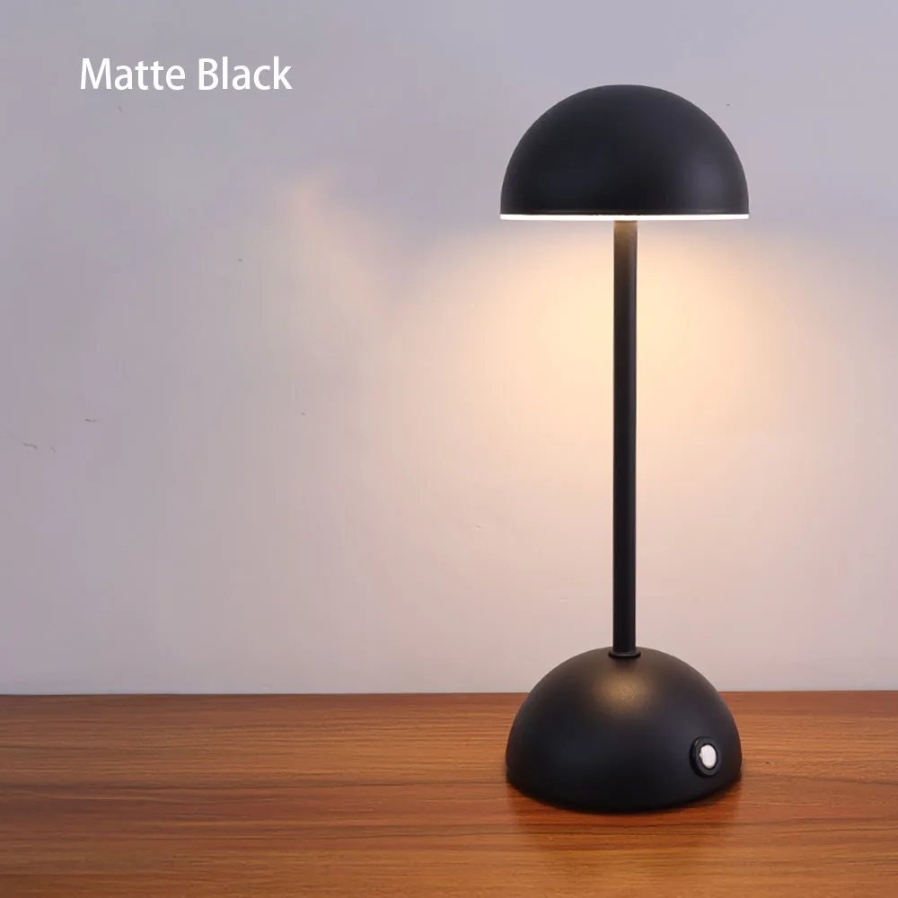 LED Touch Table Lamp 3-Color USB Charging Night Light Desk Lamp for Bar Room - Image 8