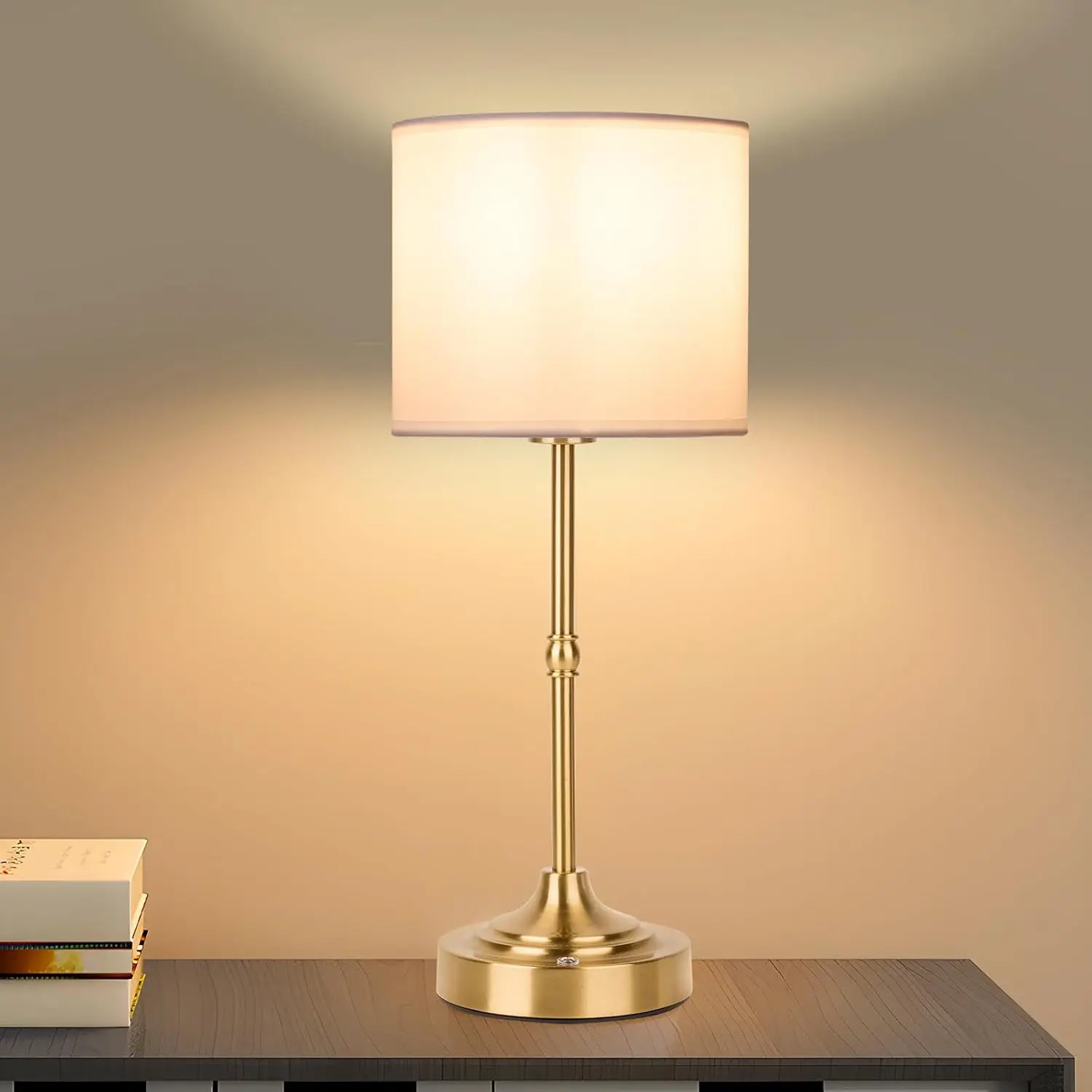 LED Touch Table Lamp Rechargeable Cordless Dimmable Bedside Reading Light - Image 7