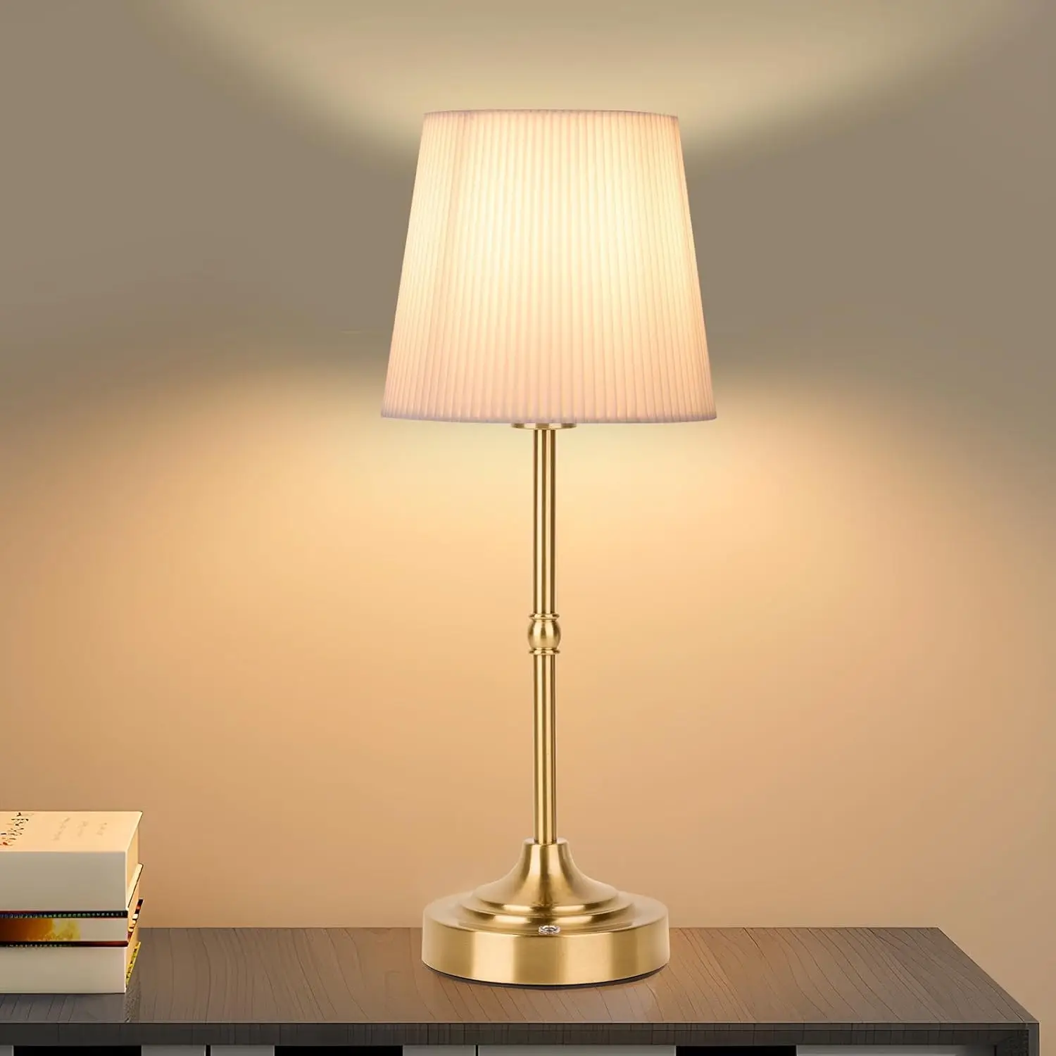 LED Touch Table Lamp Rechargeable Cordless Dimmable Bedside Reading Light - Image 9