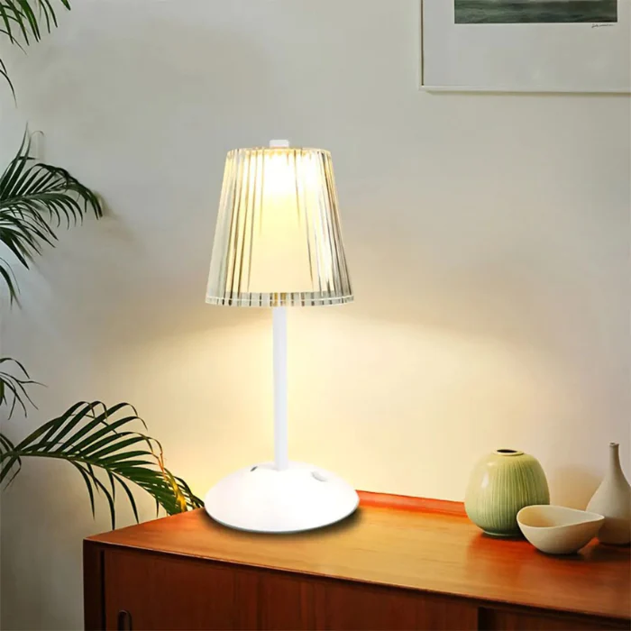 LED Touch Table Lamp Rechargeable Dimmable Bedside Light for Bedroom Bar Hotel - Image 9