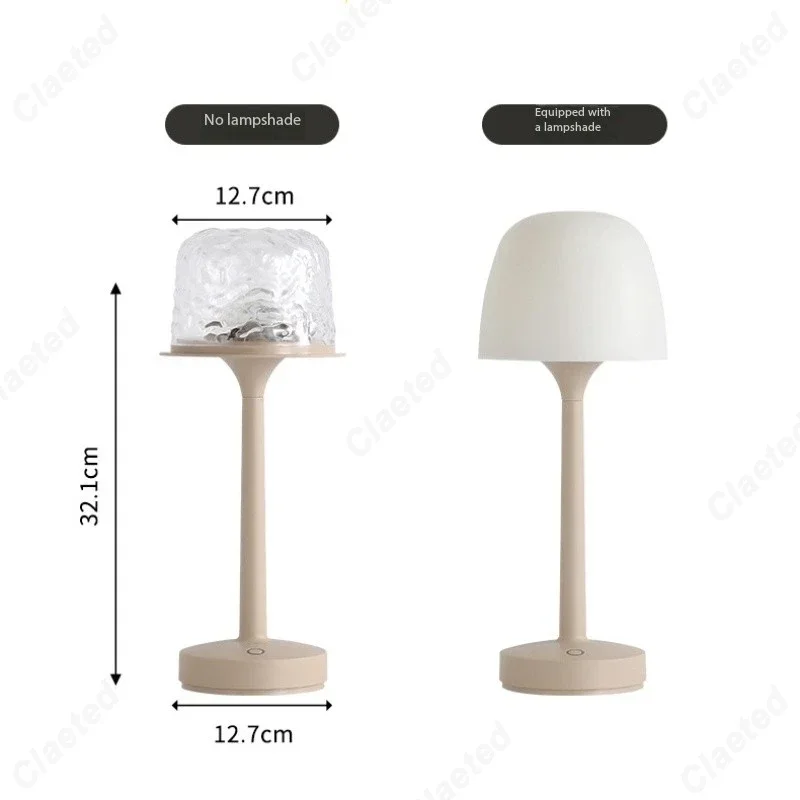 LED Water Ripple Desk Lamp Romantic Night Light Projection Bedroom Couple Gift - Image 6