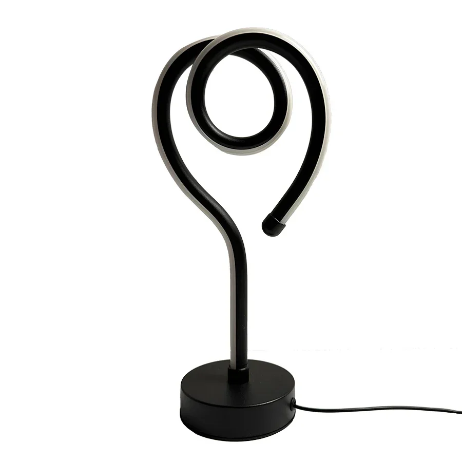 LED Water Ripple Nightlight USB Rechargeable RGB Table Lamp with Remote Control - Image 7