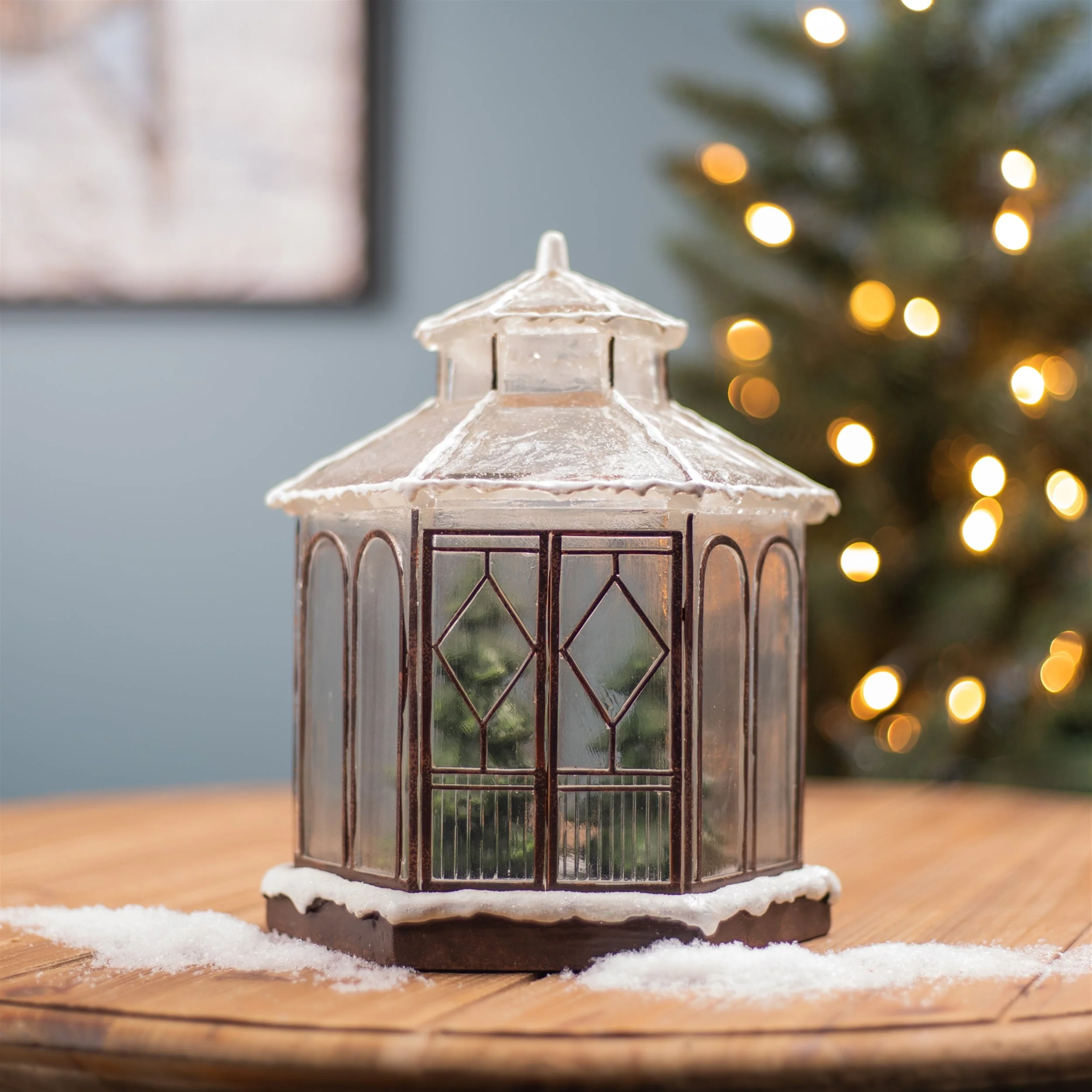 LED Winter Gazebo Display 9"H - Image 3