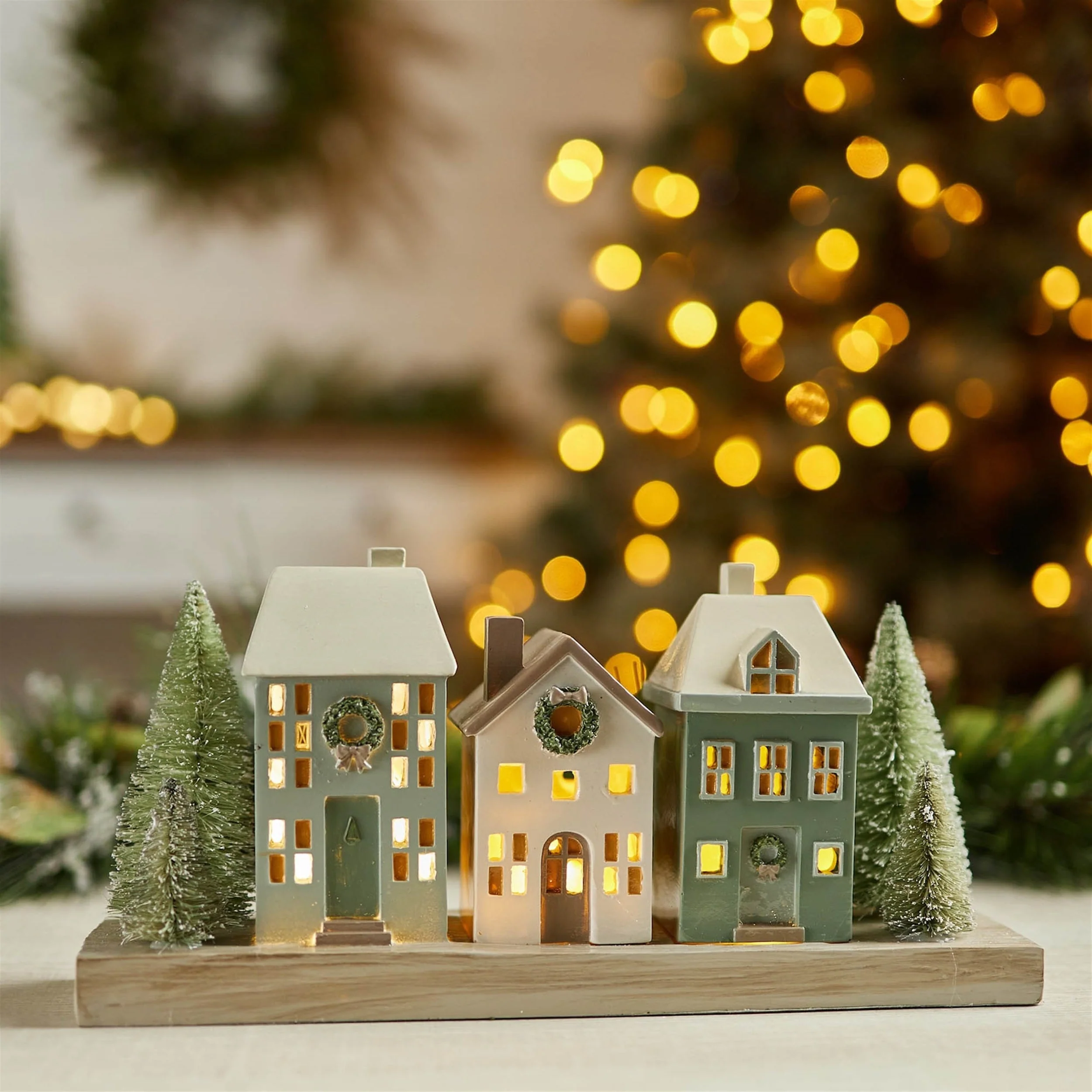 LED Winter Village 11.75"L - Image 2