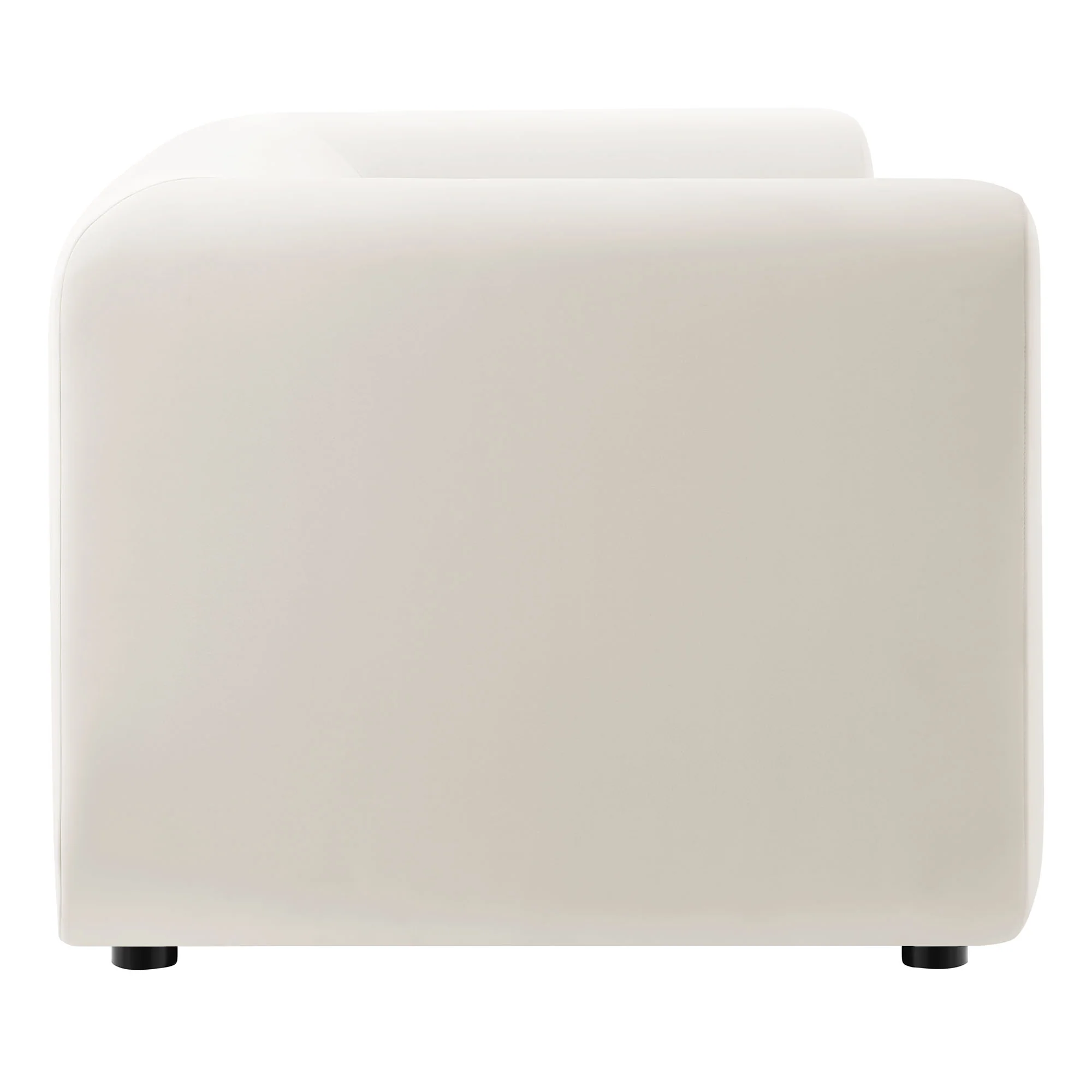 Leif 89" Performance Velvet Upholstered Sofa by Modway - Image 15