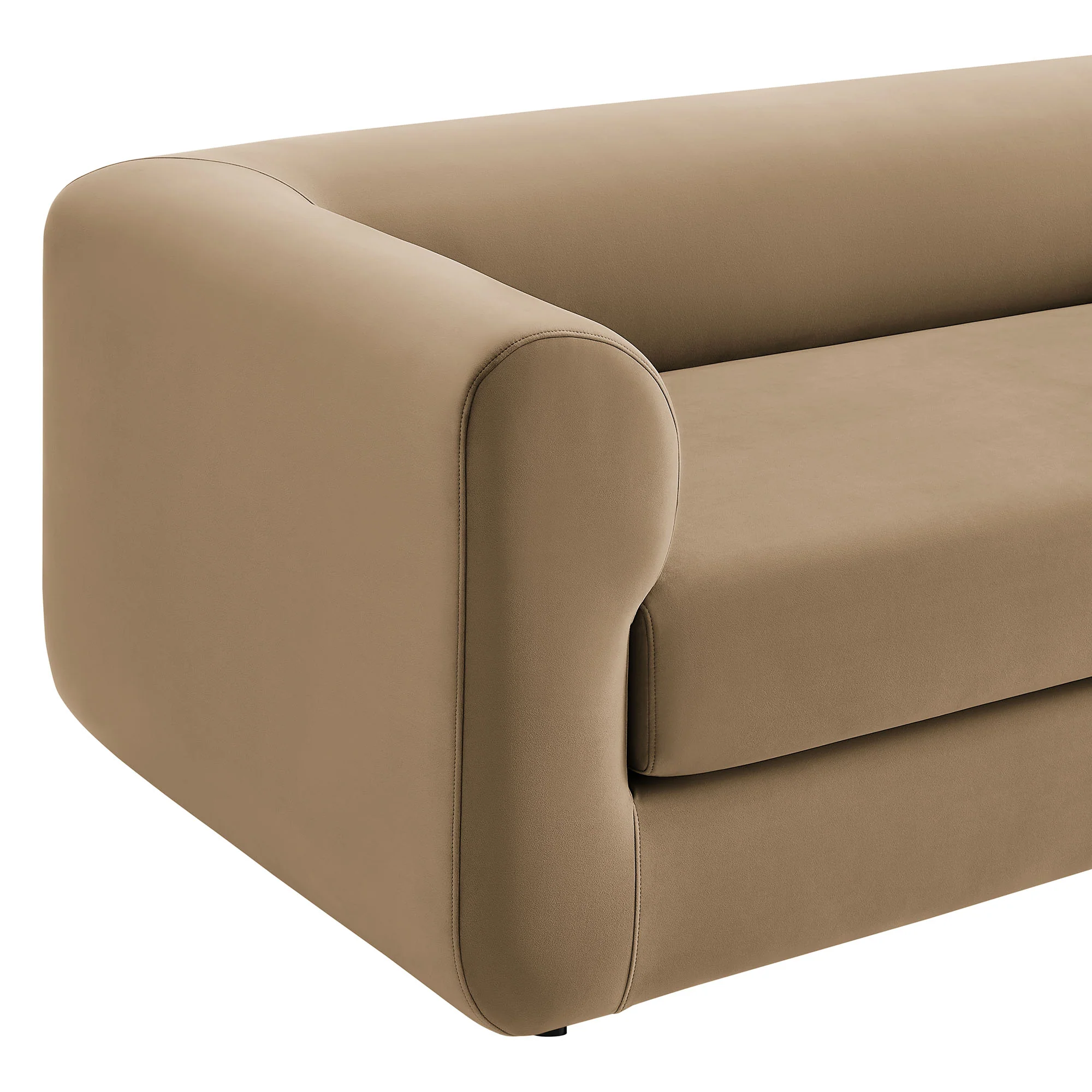 Leif 89" Performance Velvet Upholstered Sofa by Modway - Image 7