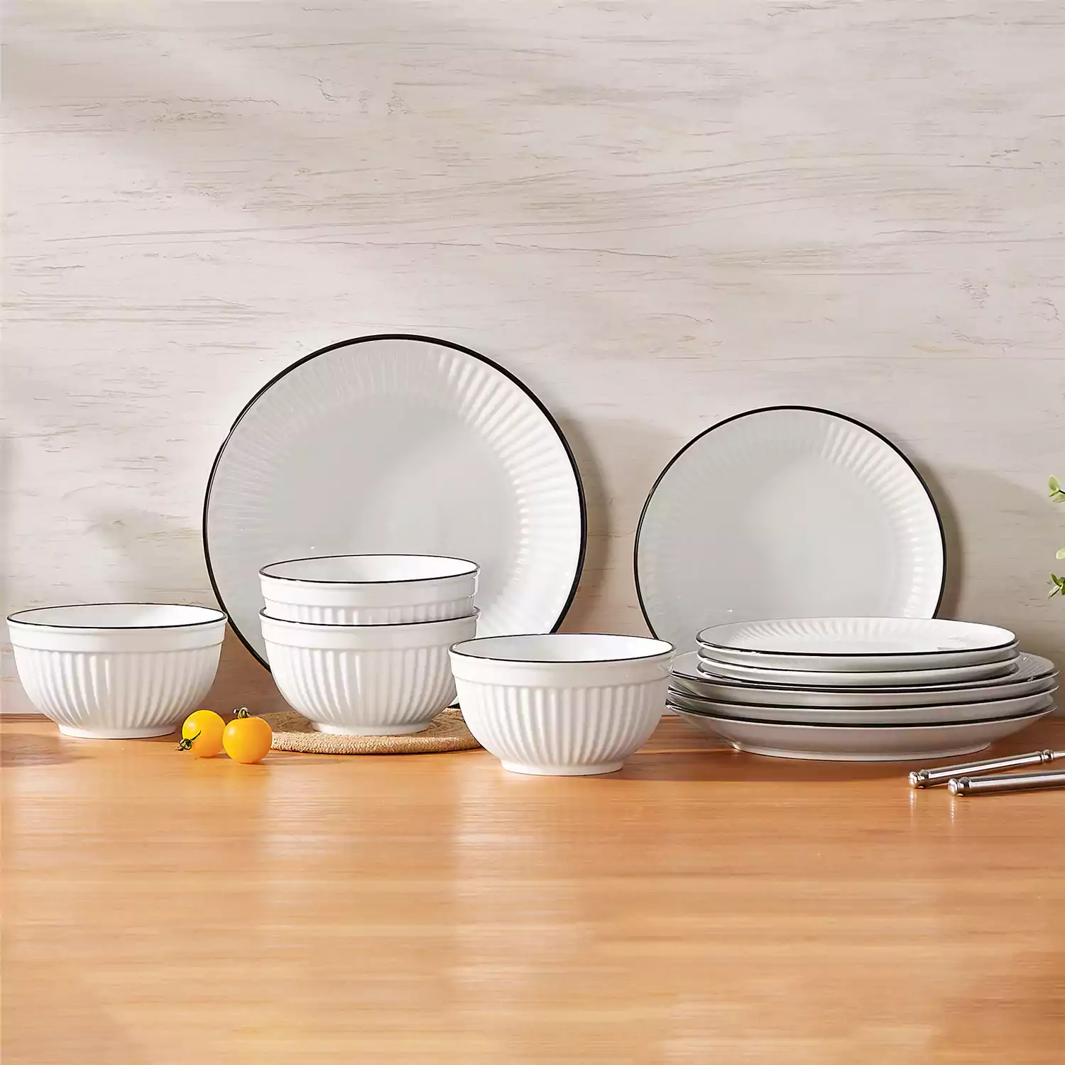 Leila 12 Piece Dinnerware Set - Image 19