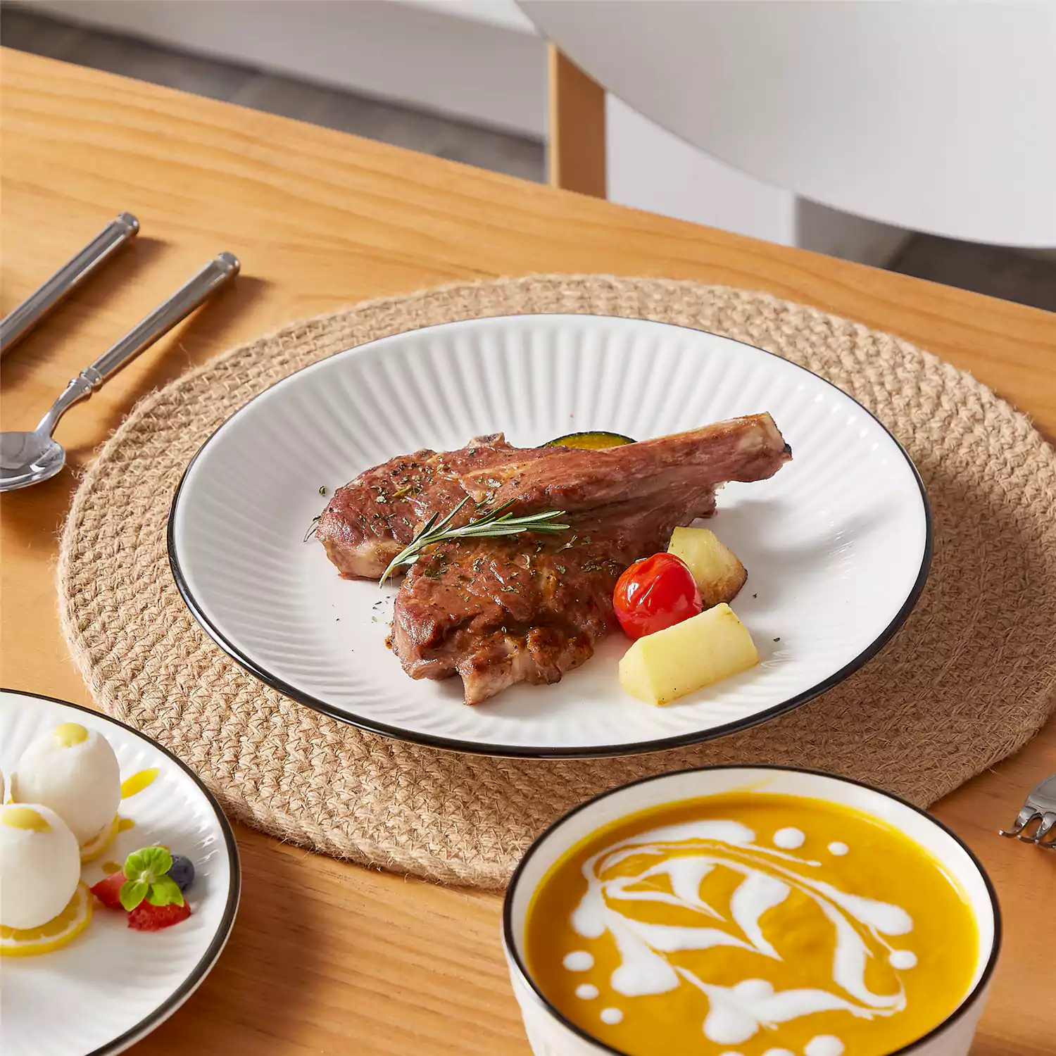 Leila 12 Piece Dinnerware Set - Image 29