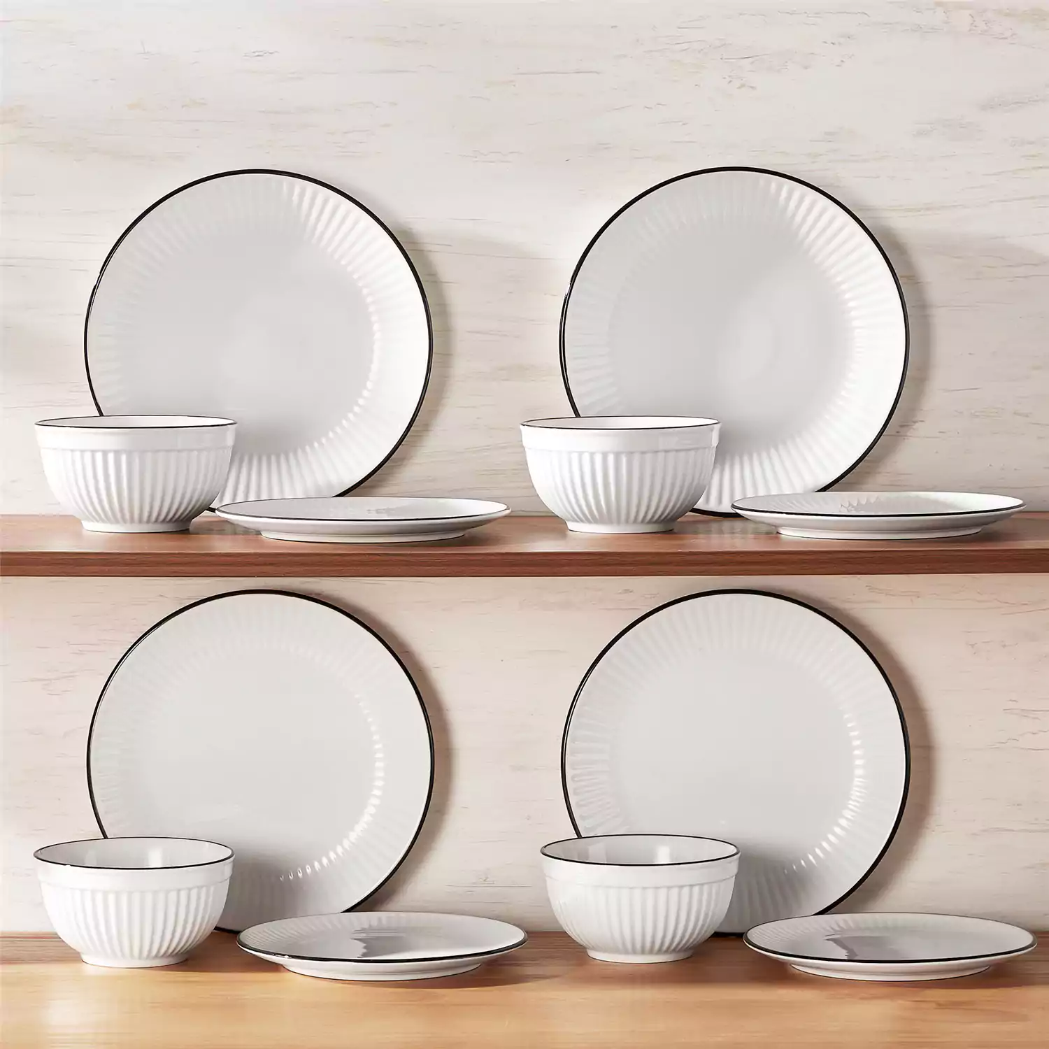 Leila 12 Piece Dinnerware Set - Image 34