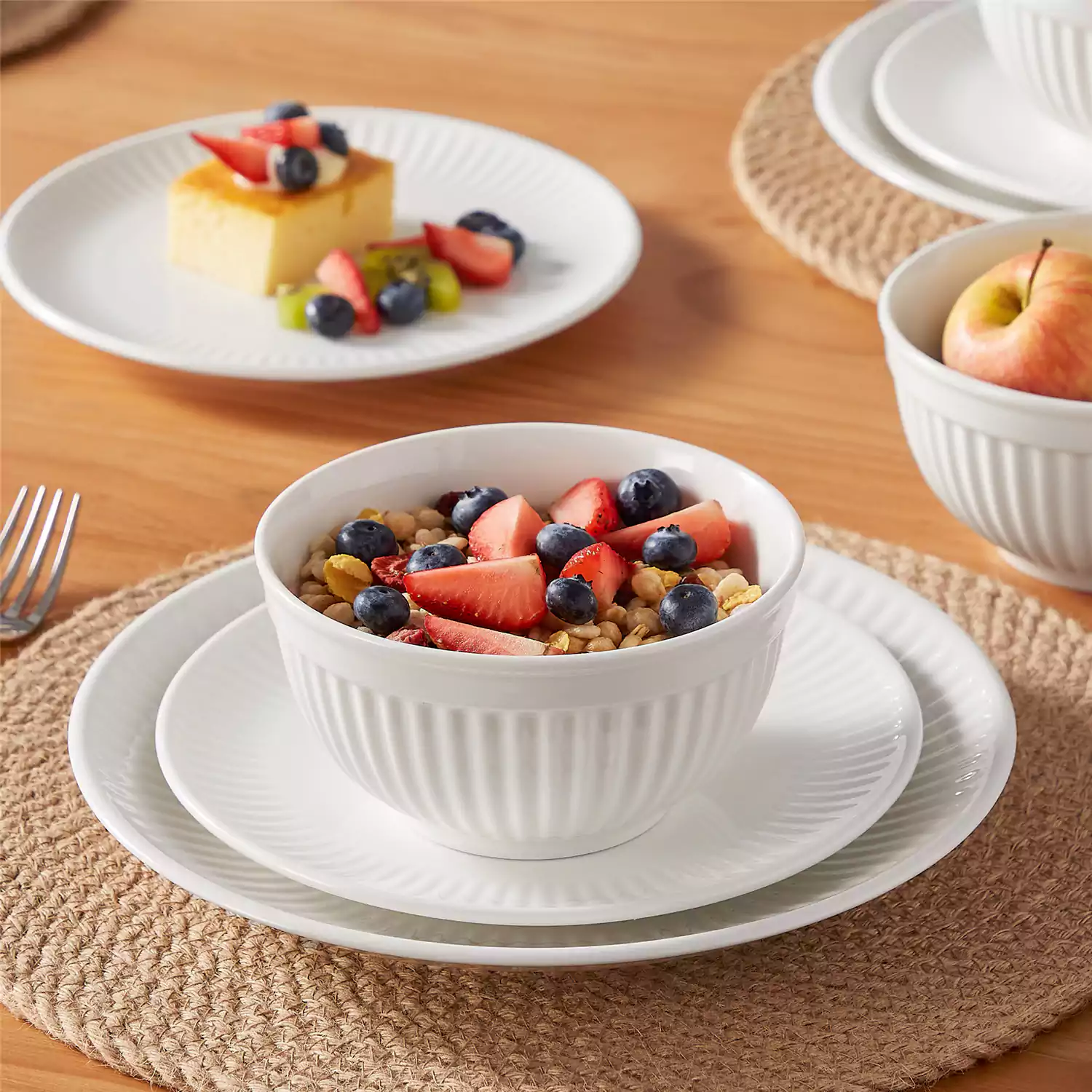 Leila 12 Piece Dinnerware Set - Image 9