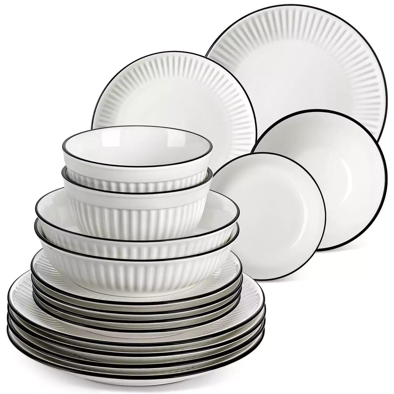 Leila 16 Piece Dinnerware Set - Image 16