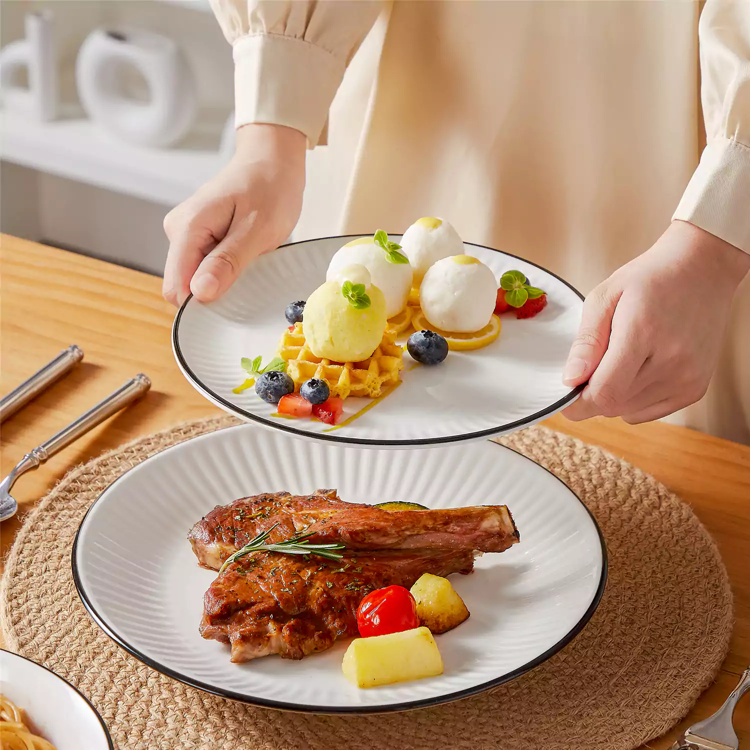 Leila 16 Piece Dinnerware Set - Image 28