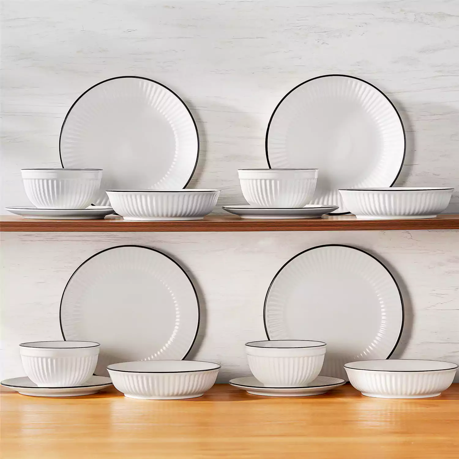 Leila 16 Piece Dinnerware Set - Image 31