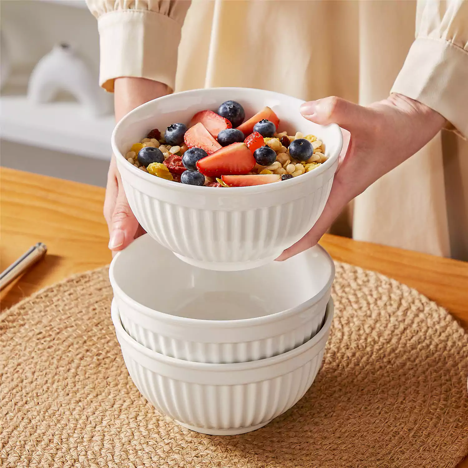 Leila 16 Piece Dinnerware Set - Image 9