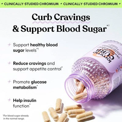 Lemme Curb Glucose and Cravings Support Capsules 60ct - Image 3