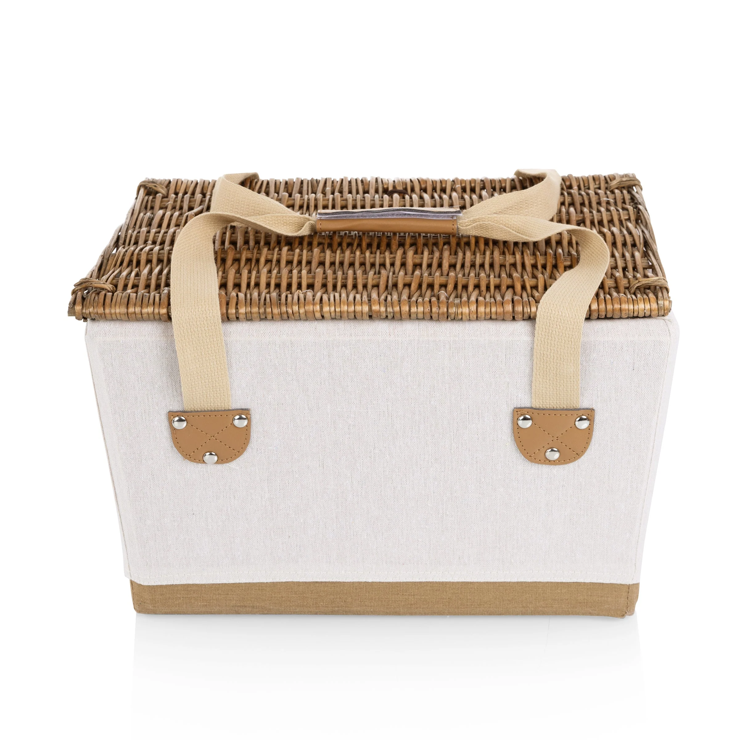 Lemongrove Picnic Basket for 2 - Bees & Lemons - Image 11