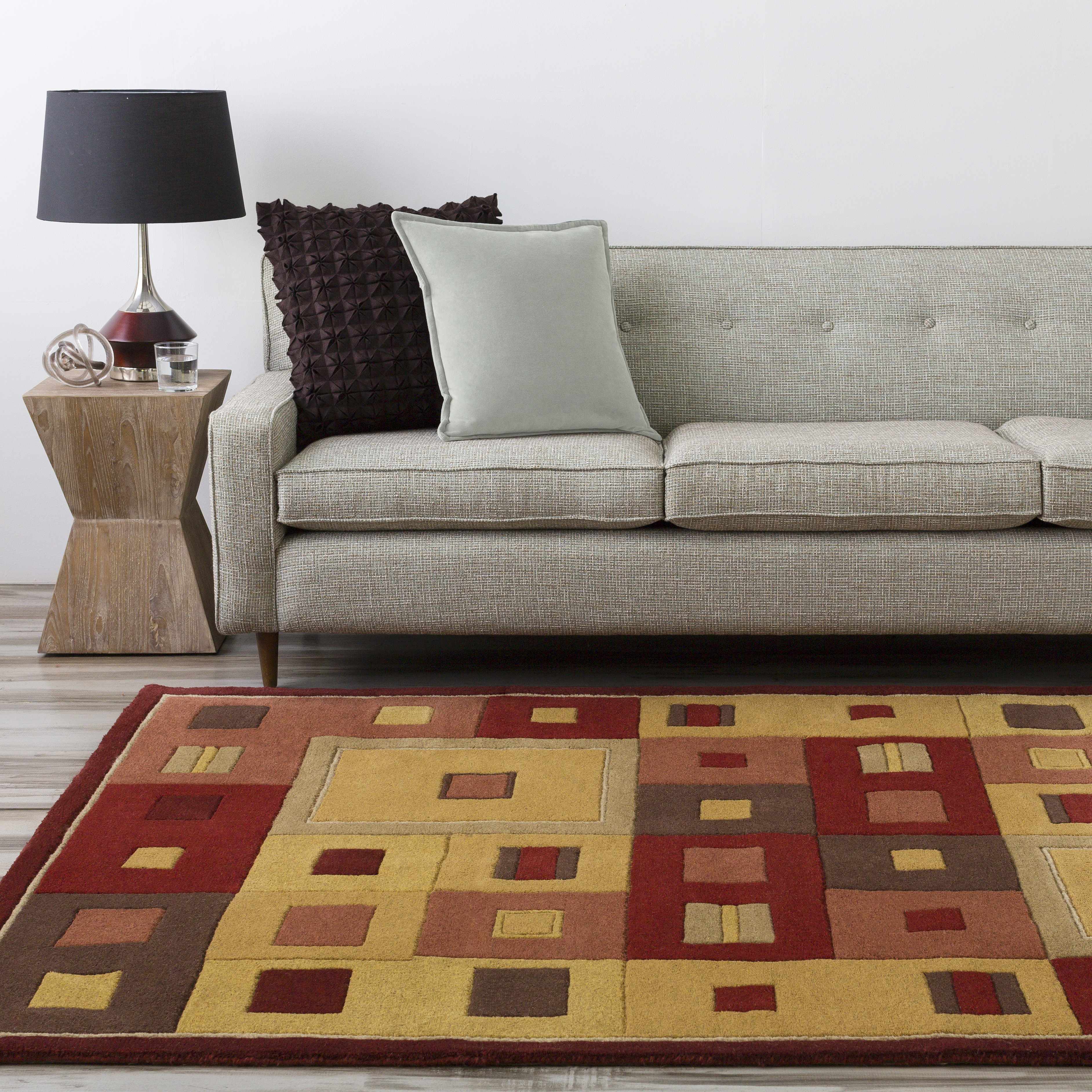 Lengby Modern Wool Rug - Clearance - Image 2