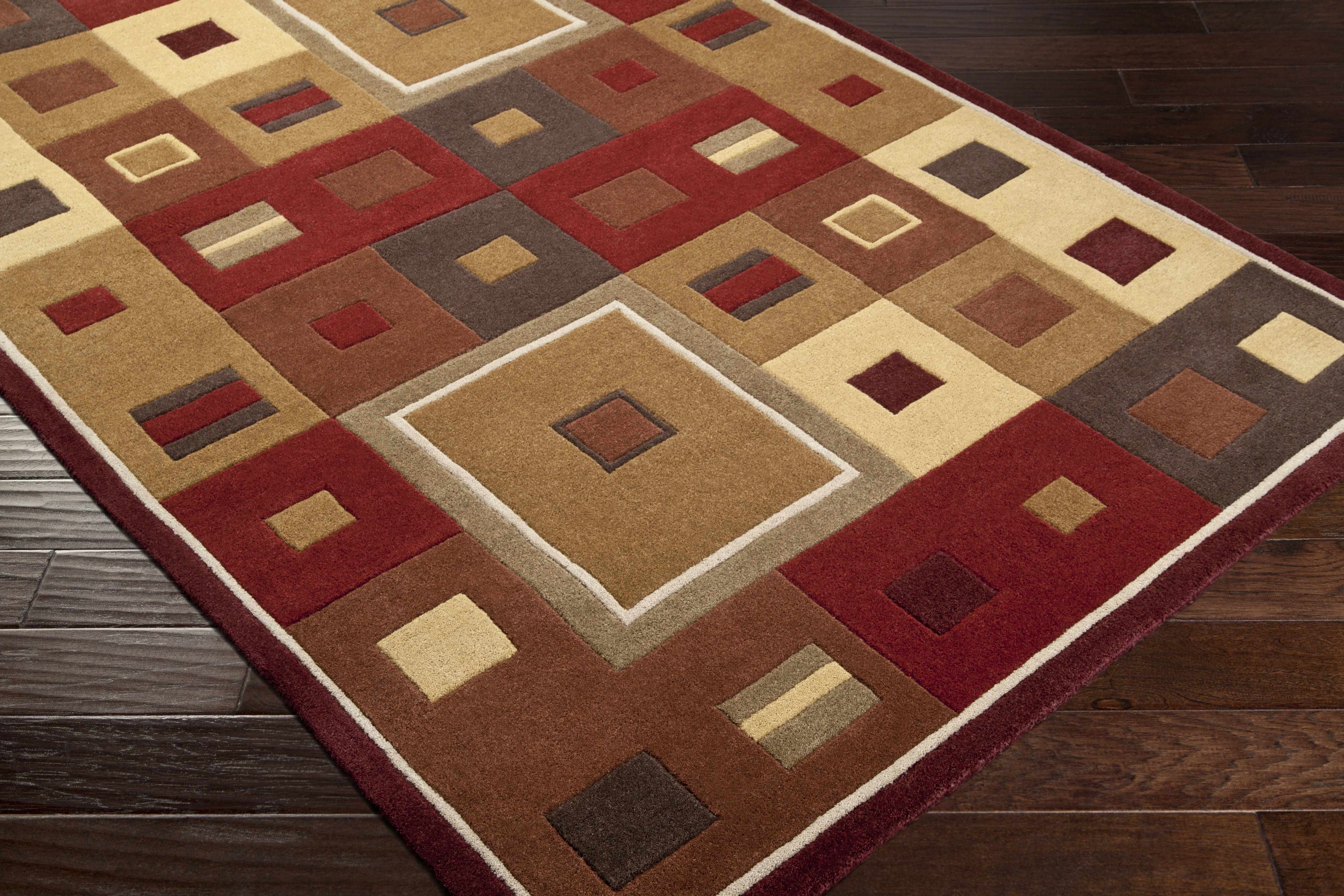Lengby Modern Wool Rug - Clearance - Image 3