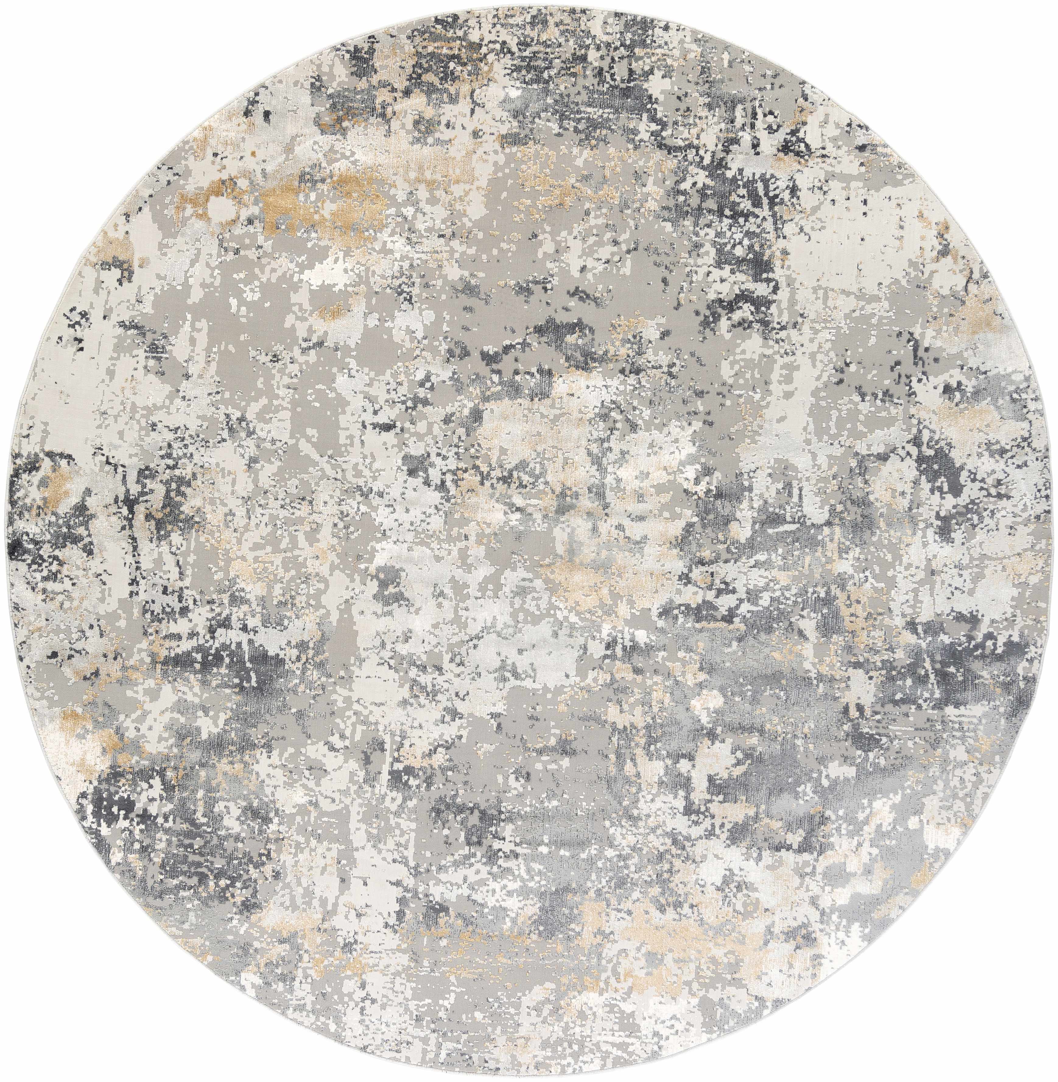 Lenzburg Faux Silk Abstract Rug - Image 11