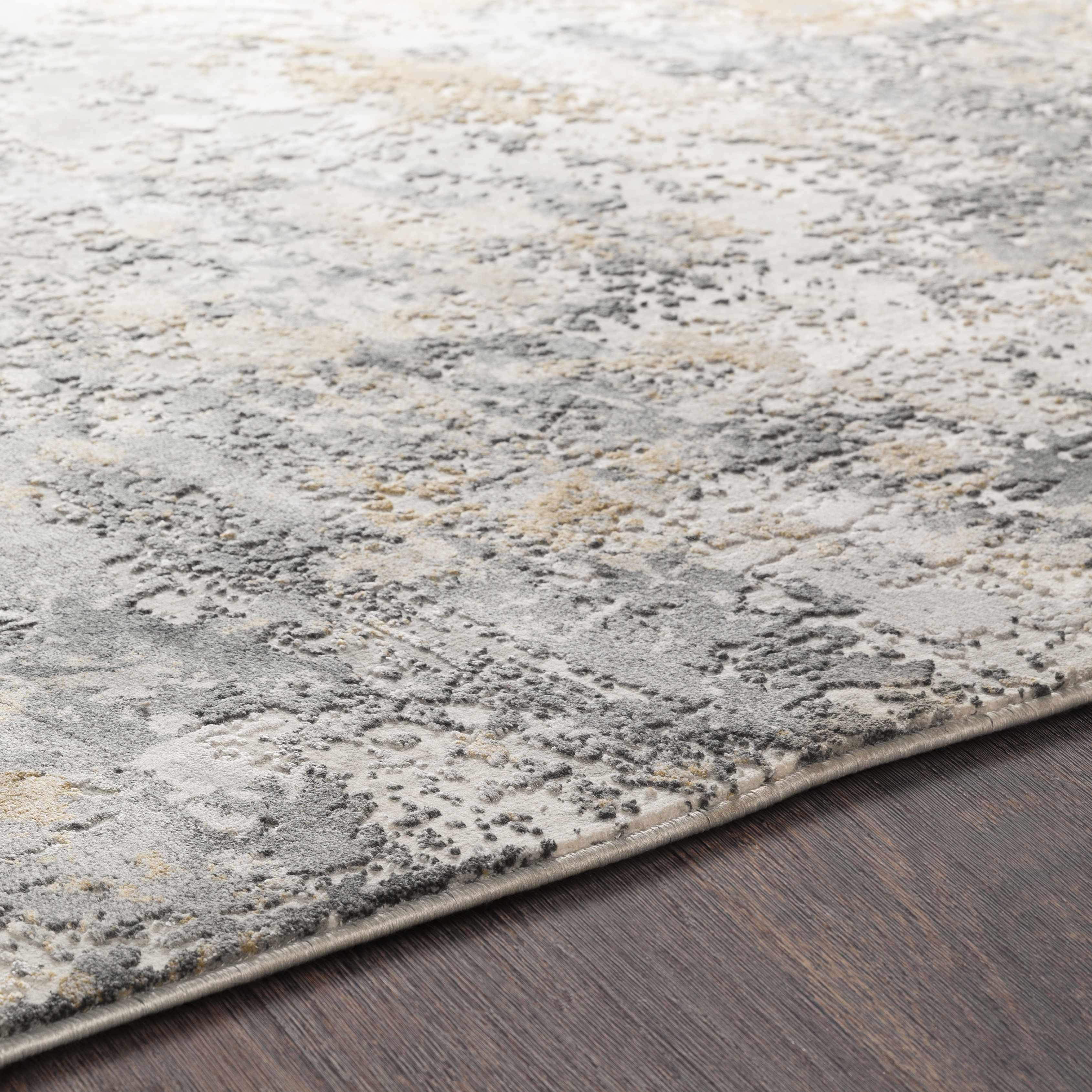Lenzburg Faux Silk Abstract Rug - Image 15