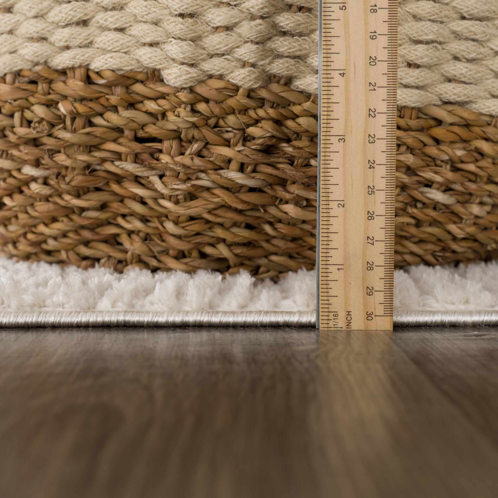 Leryn Ivory Checkered Area Rug - Image 10